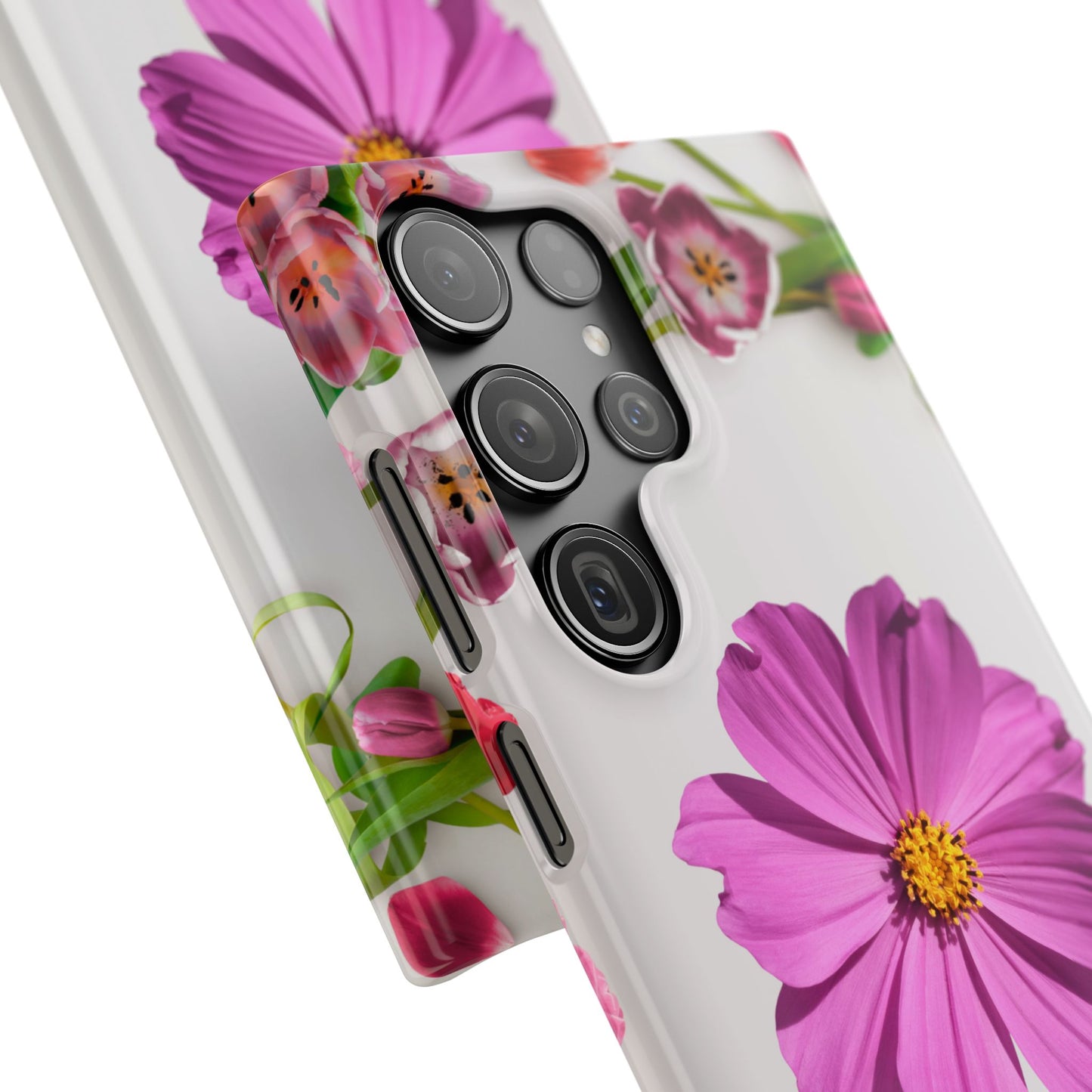 Snap Case- Elegant Flower Design