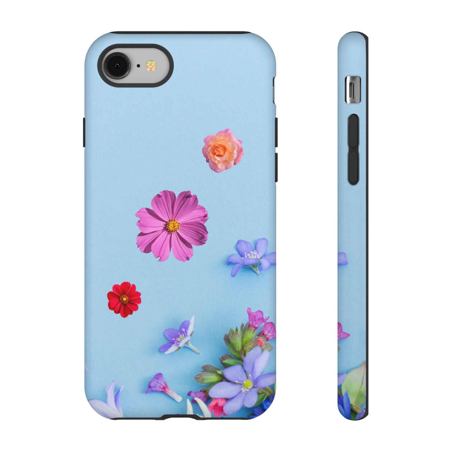 Tough Phone Case - Colorful Flower Design for Spring & Summer