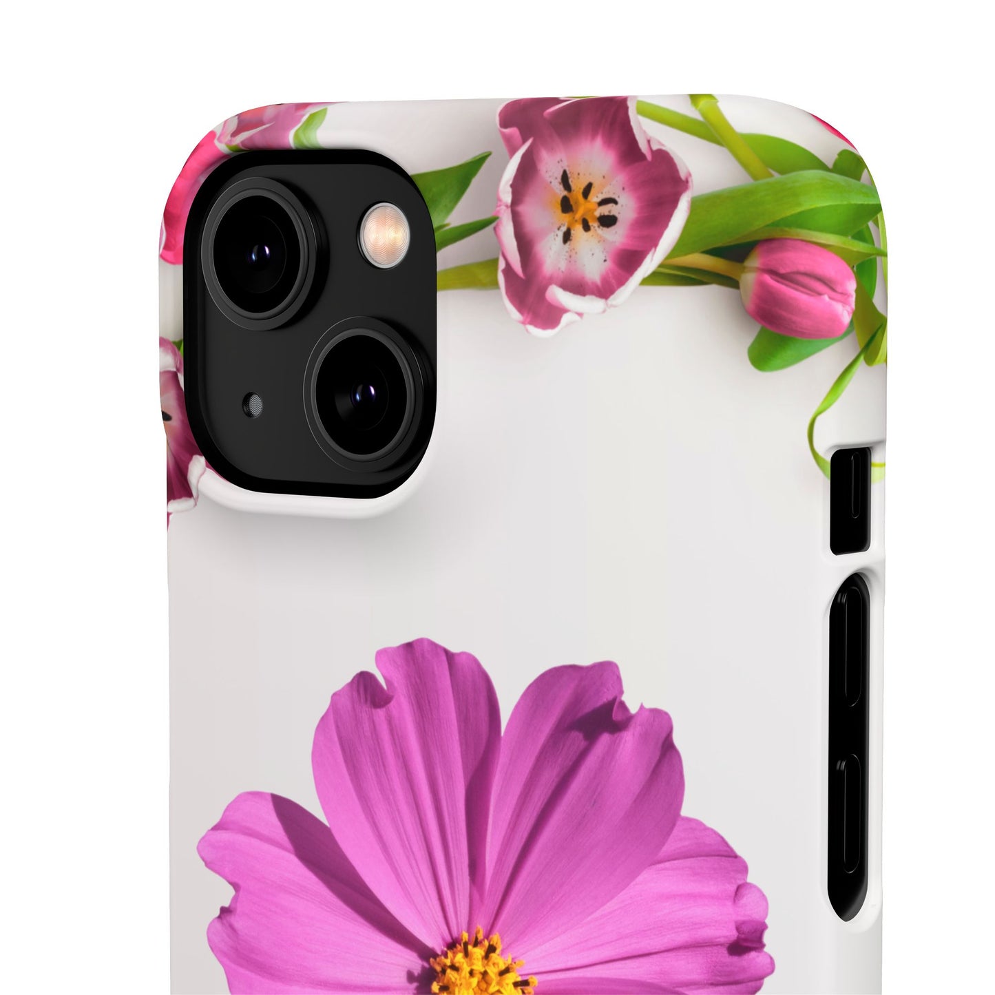 Snap Case- Elegant Flower Design