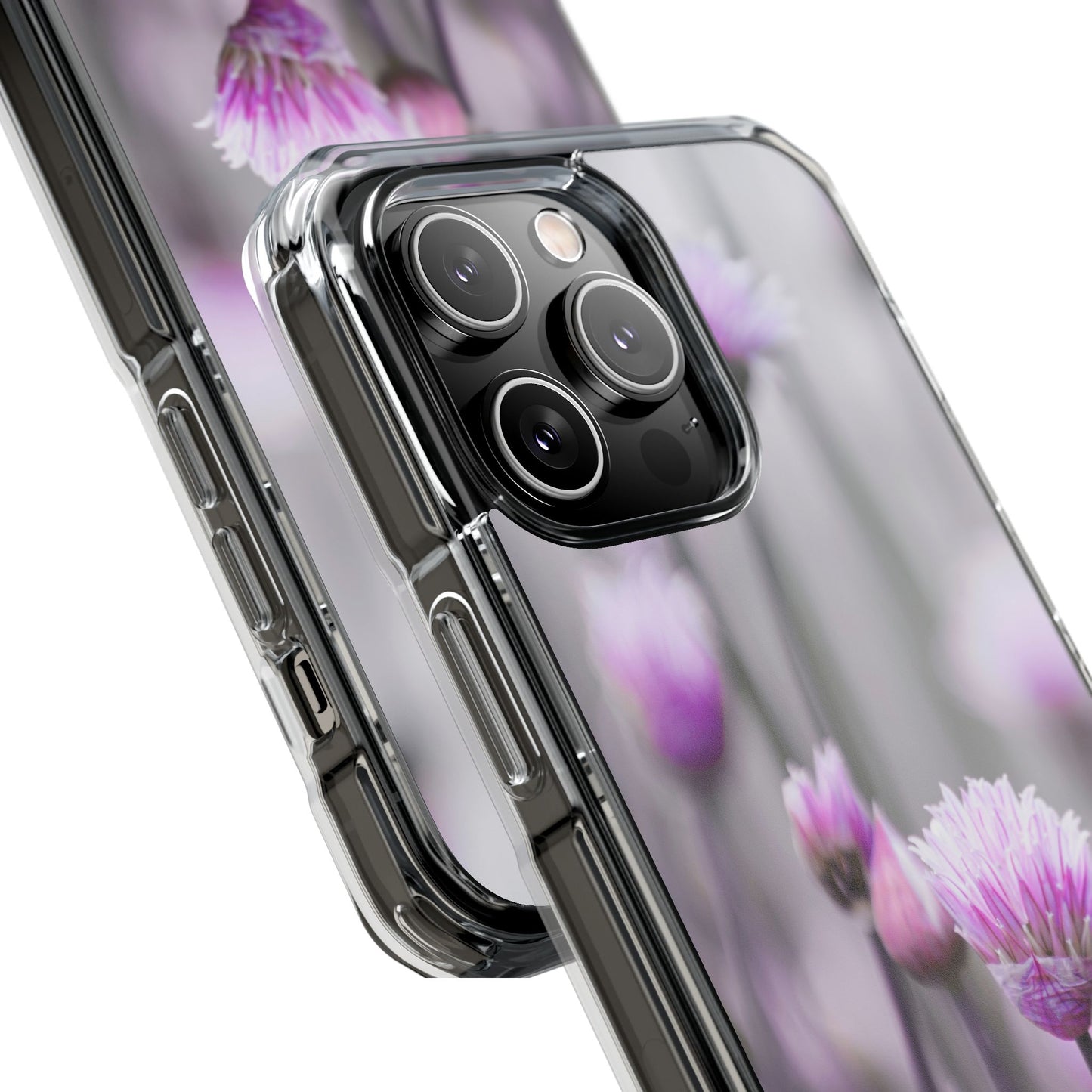 Magnetic Clear Impact Case - Protective Phone Case with Nature Design