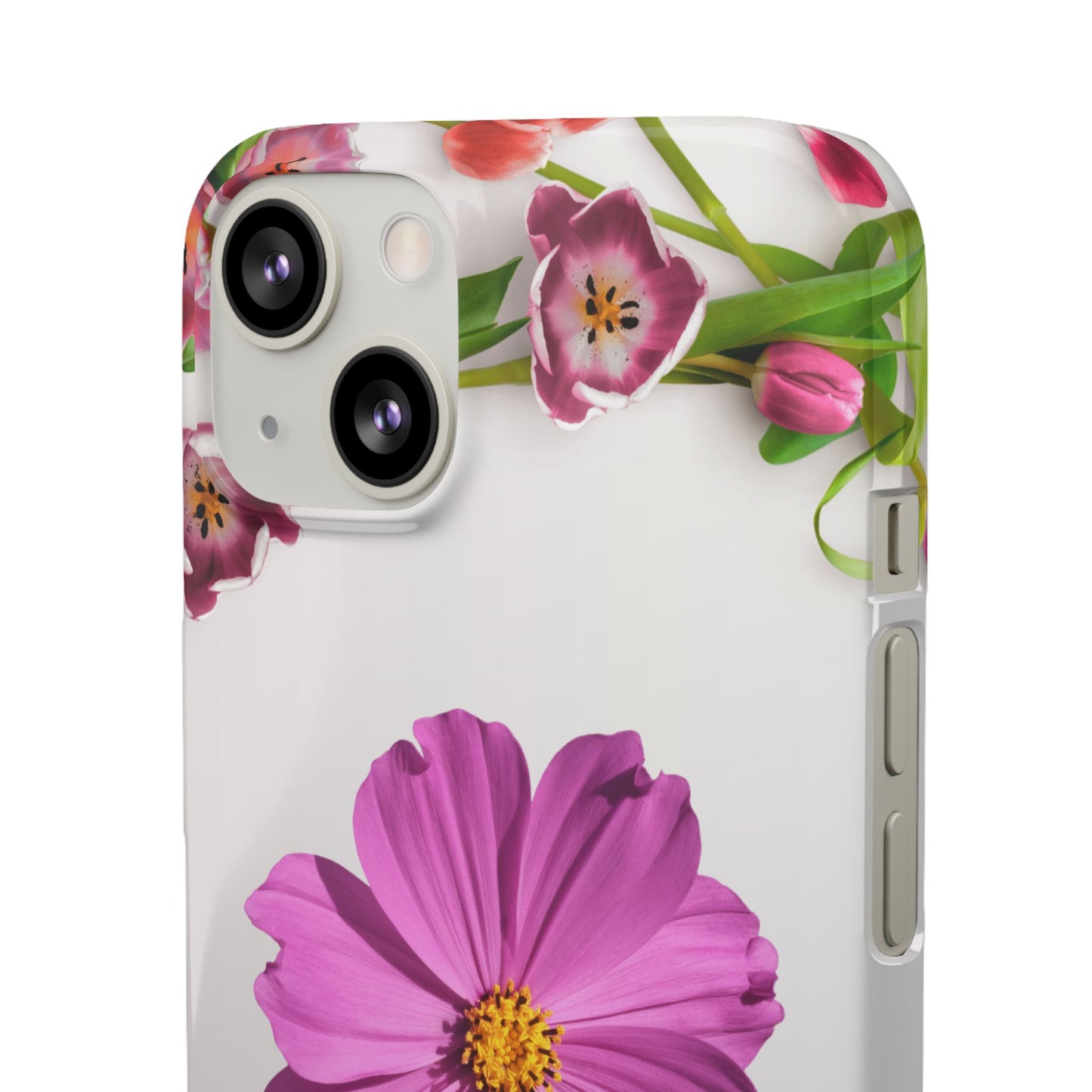 Snap Case- Elegant Flower Design