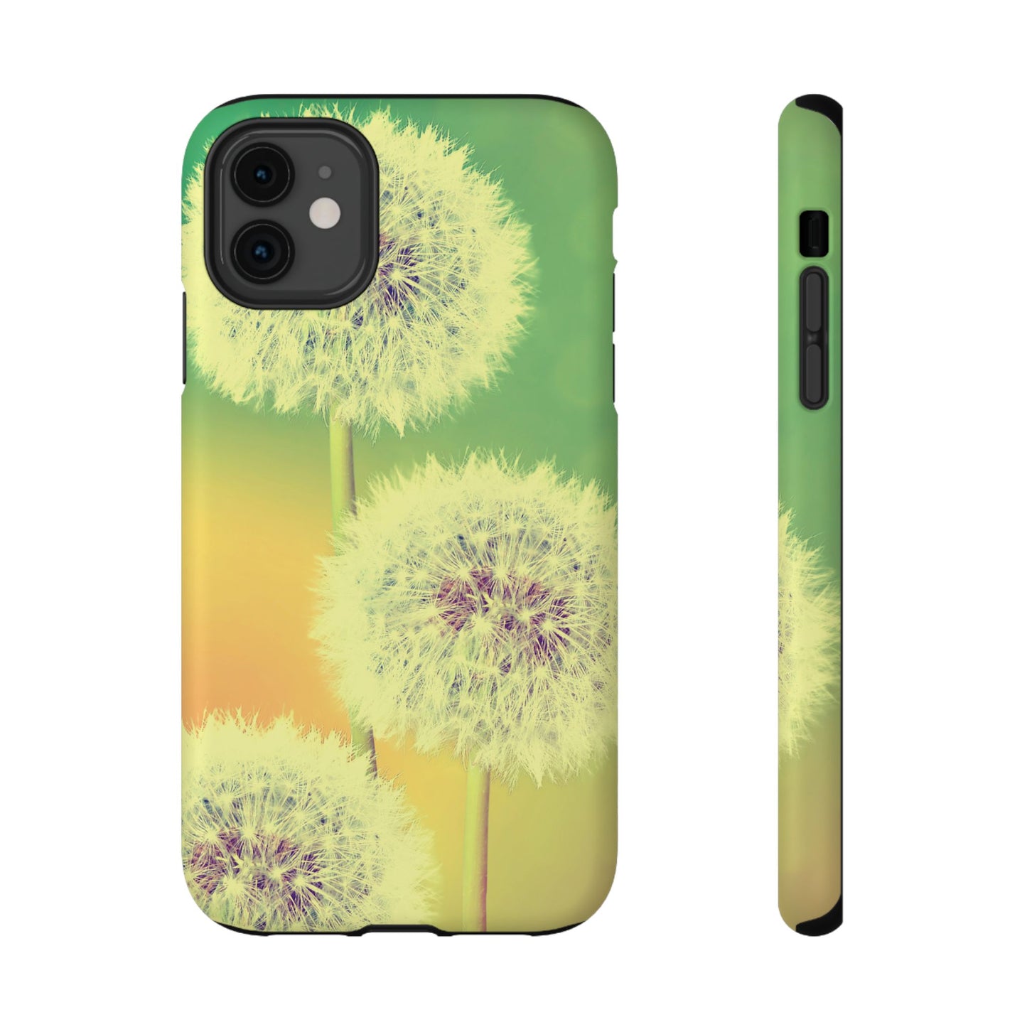 Impact-Resistant Phone Case - Whimsical Dandelion