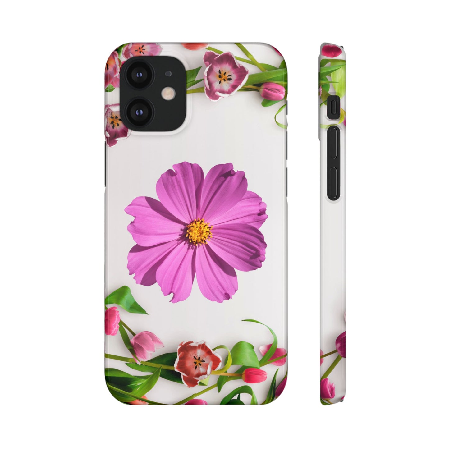 Snap Case- Elegant Flower Design