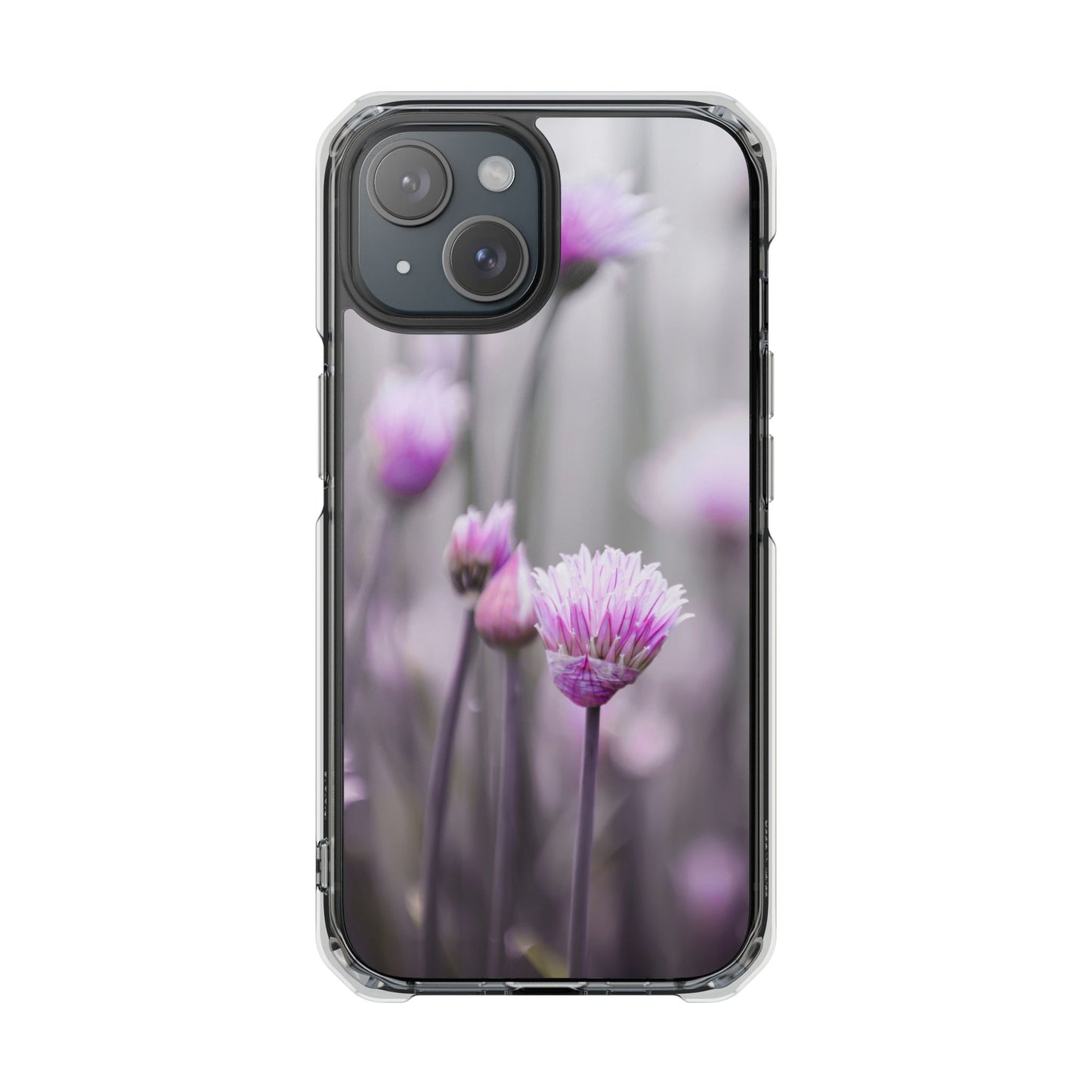 Magnetic Clear Impact Case - Protective Phone Case with Nature Design