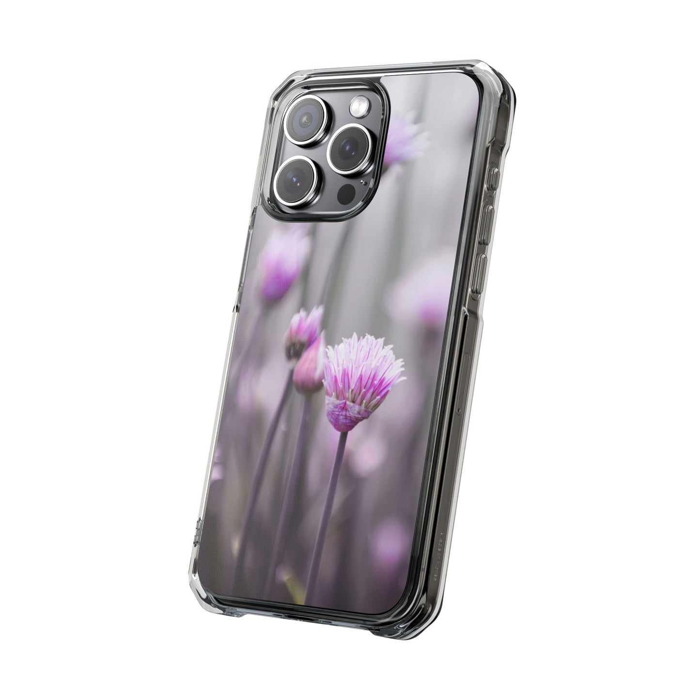 Magnetic Clear Impact Case - Protective Phone Case with Nature Design