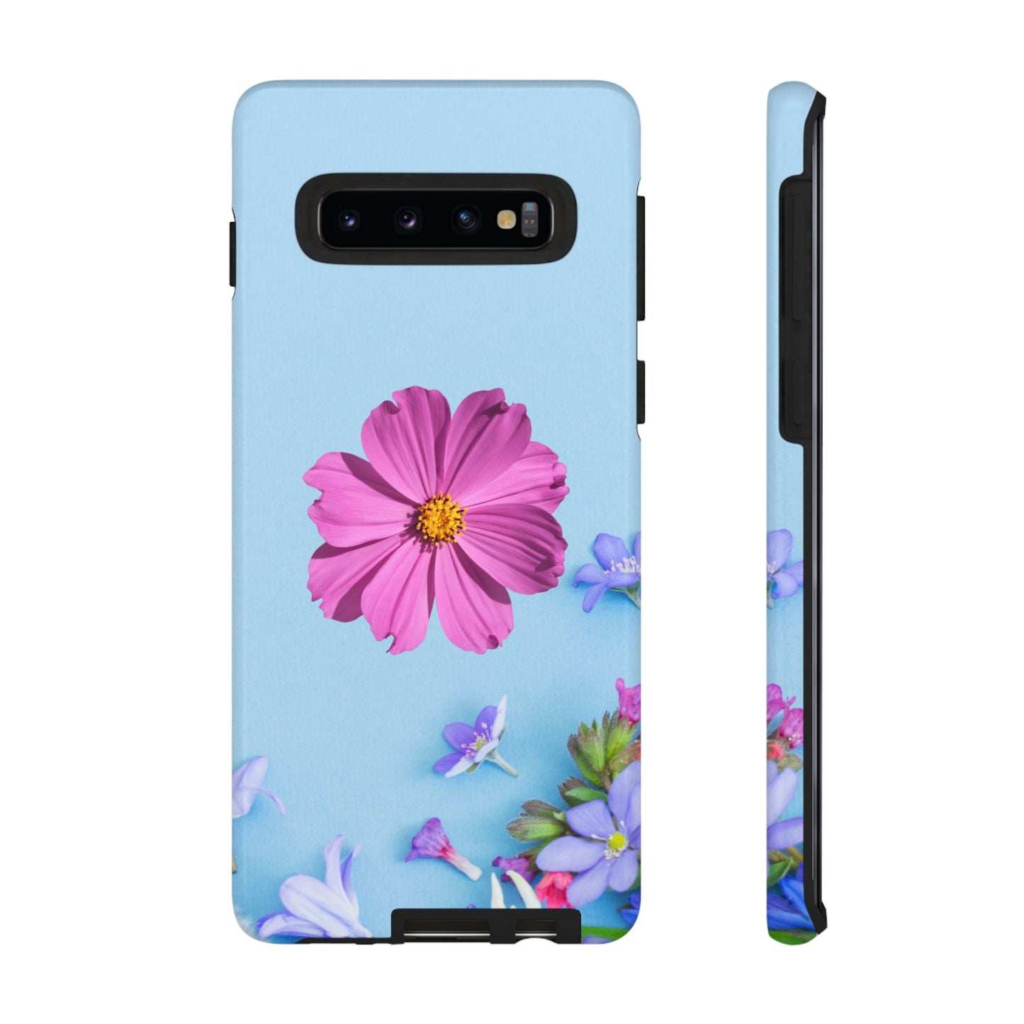 Tough Phone Case - Durable Protection with Vibrant Flower Design