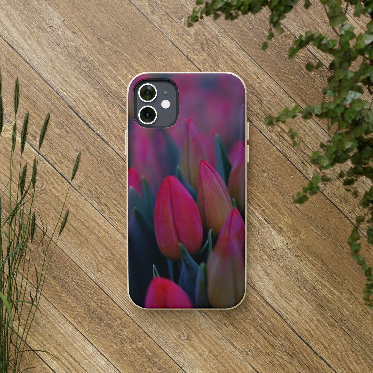 Biodegradable Cases- Tulip Design