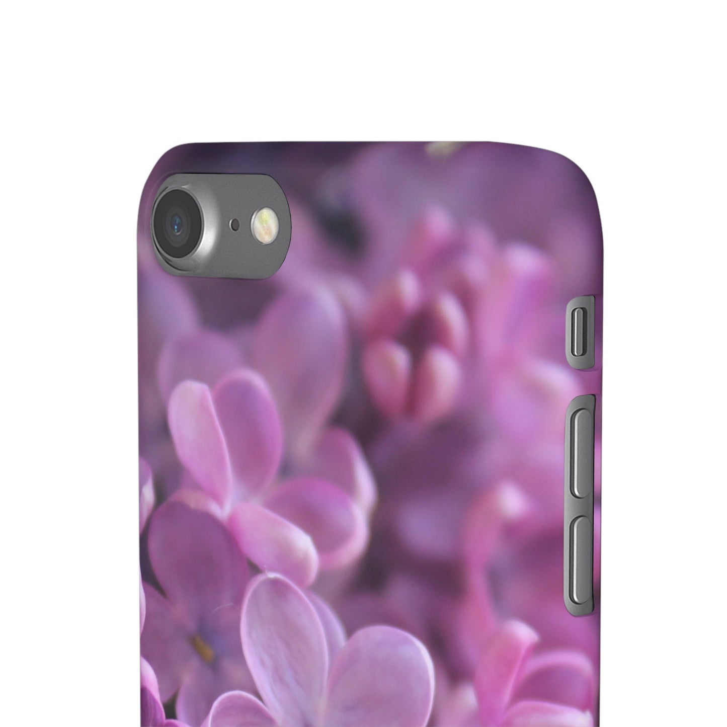 Snap Cases – Vibrant Purple Blossom Design for a Personalized Touch