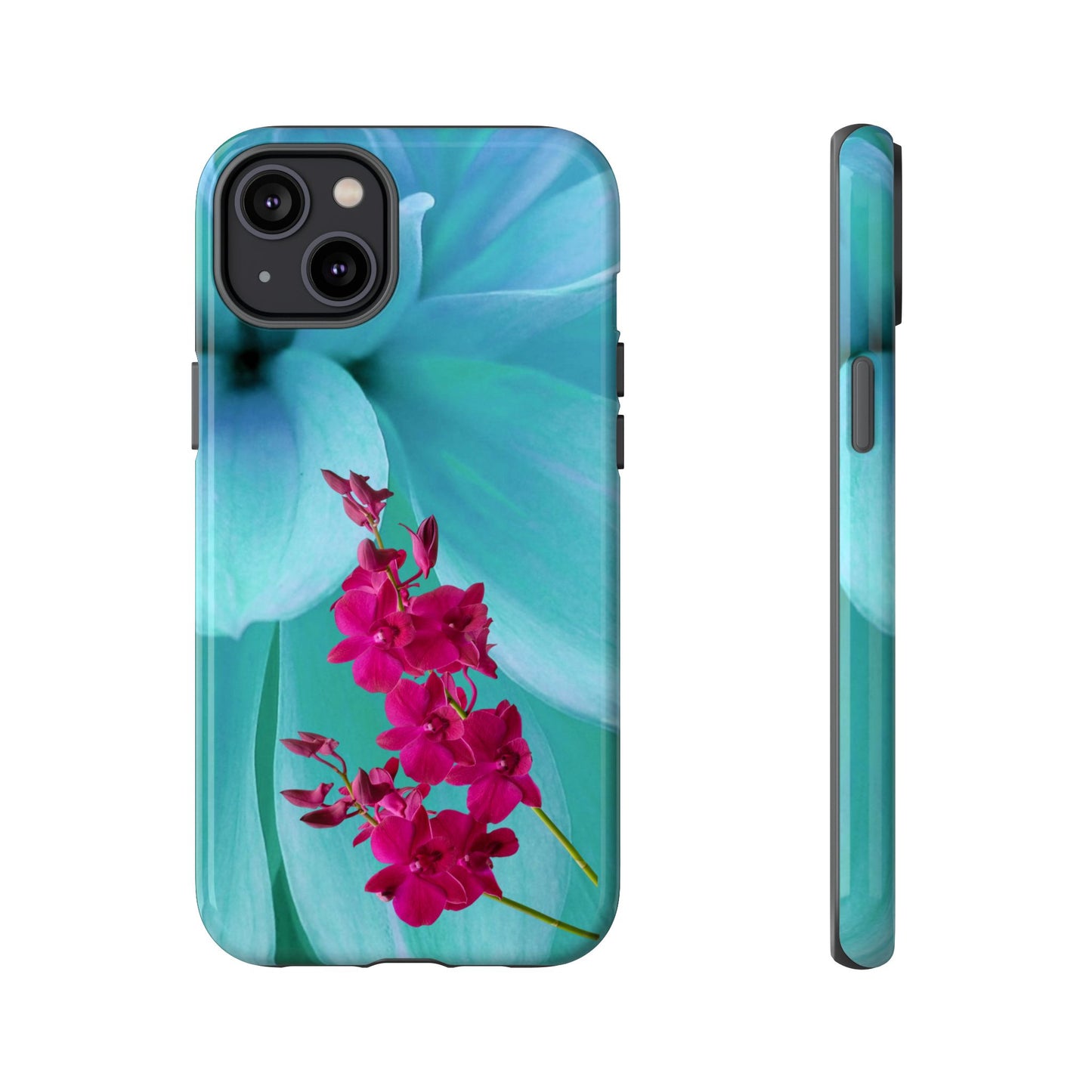 Tough Phone Case - Elegant Orchid Design