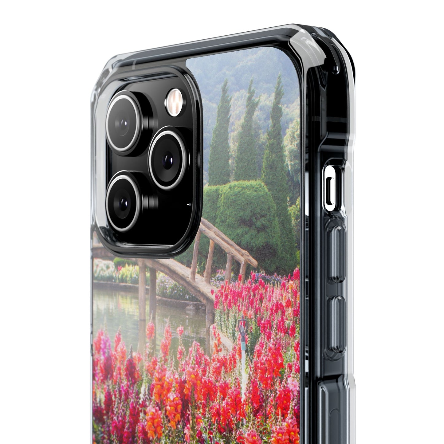 Magnetic Clear Impact Case - Nature-Inspired Phone Protection