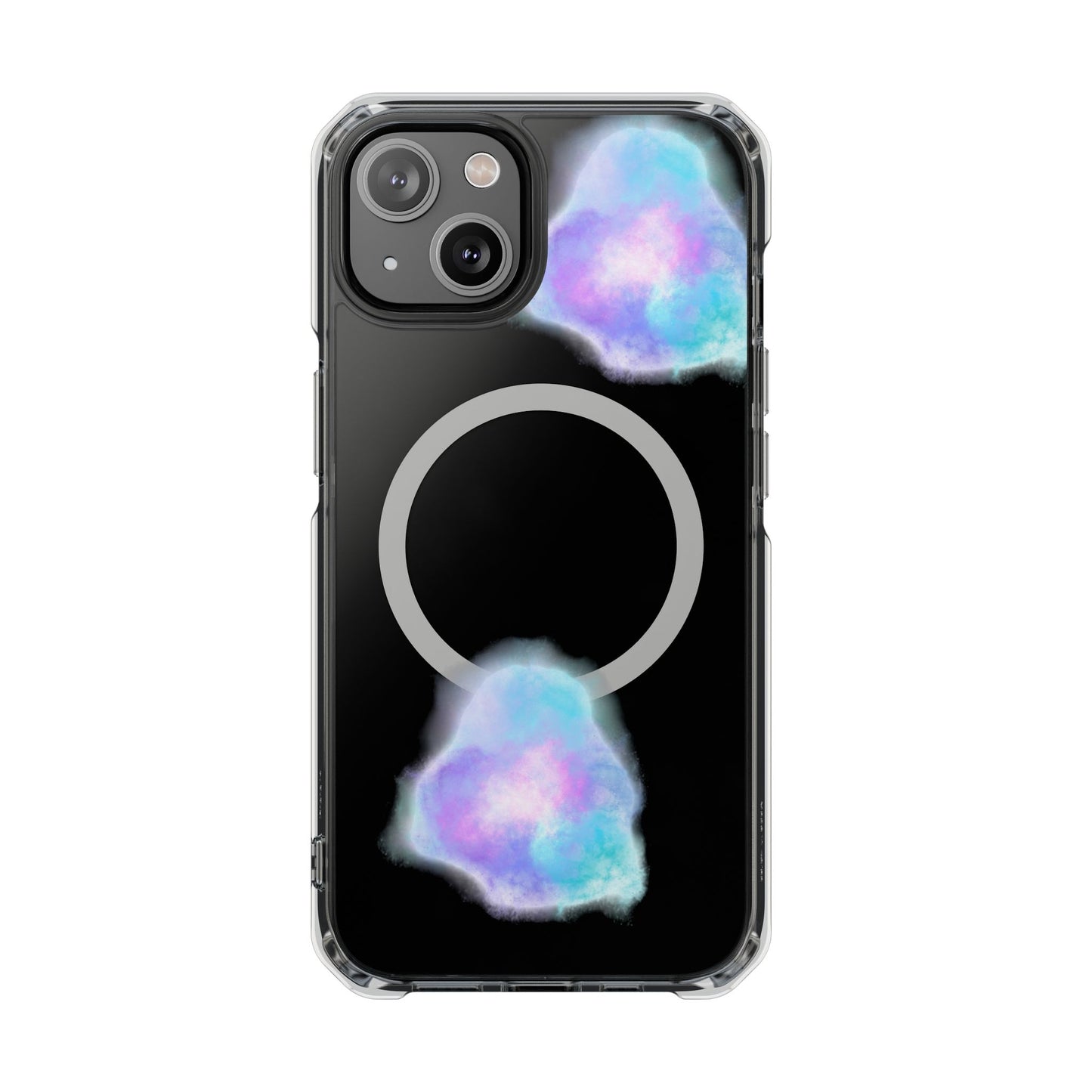 Magnetic Clear Impact Case - Star Dust