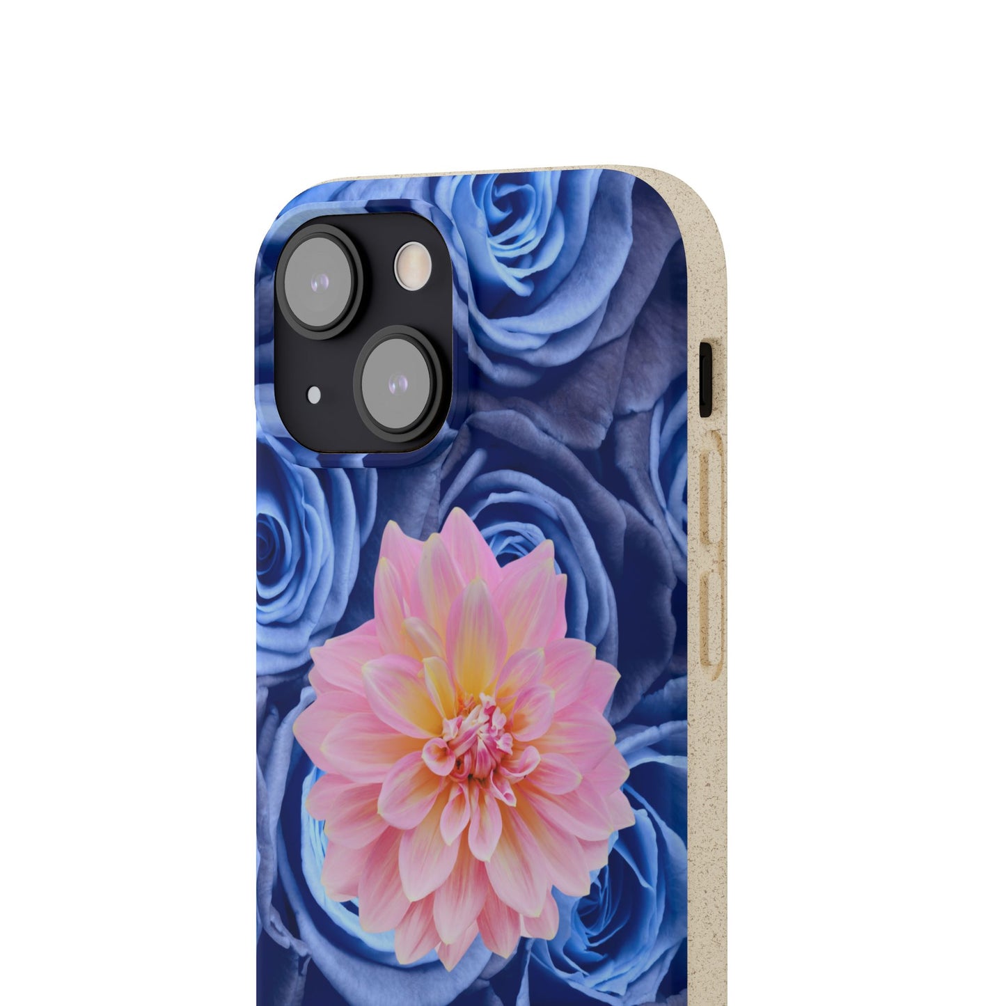 Biodegradable Cases- Blue Roses Design