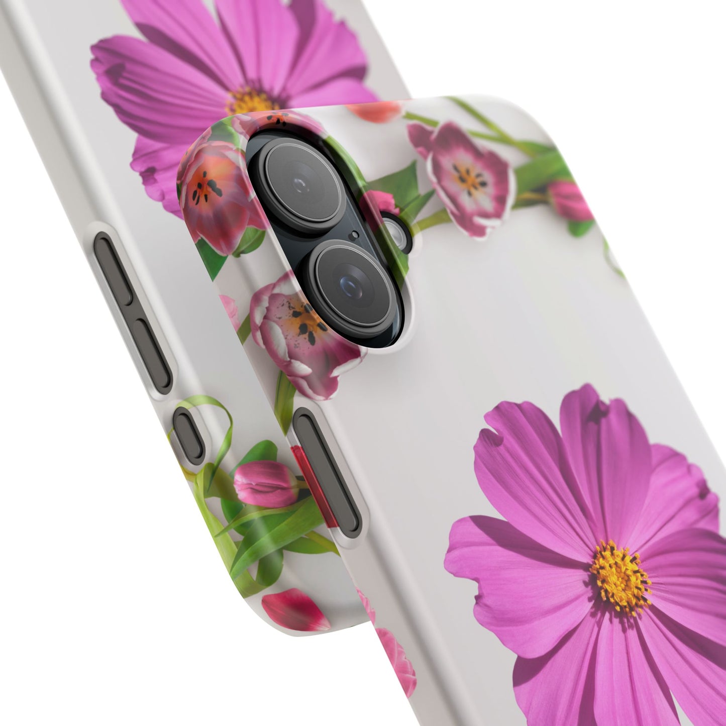 Snap Case- Elegant Flower Design