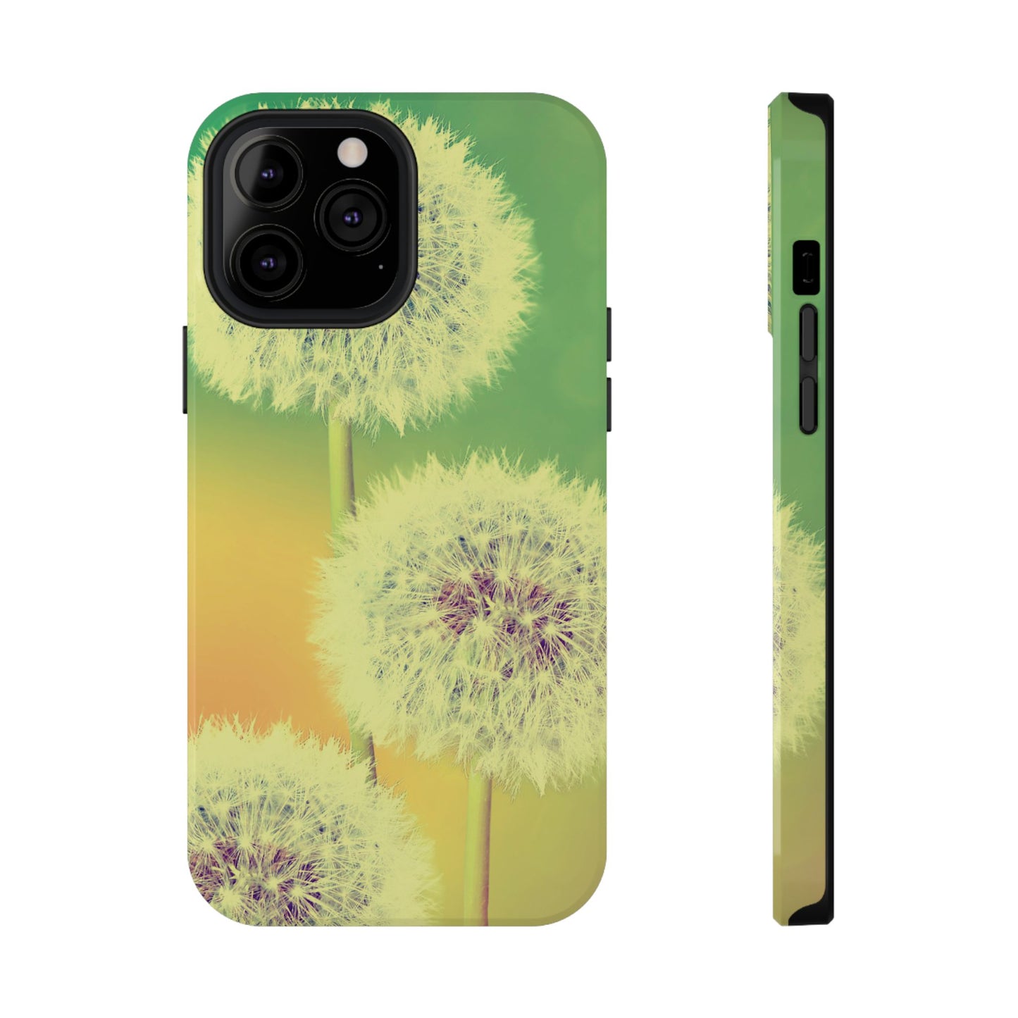 Impact-Resistant Phone Case - Whimsical Dandelion