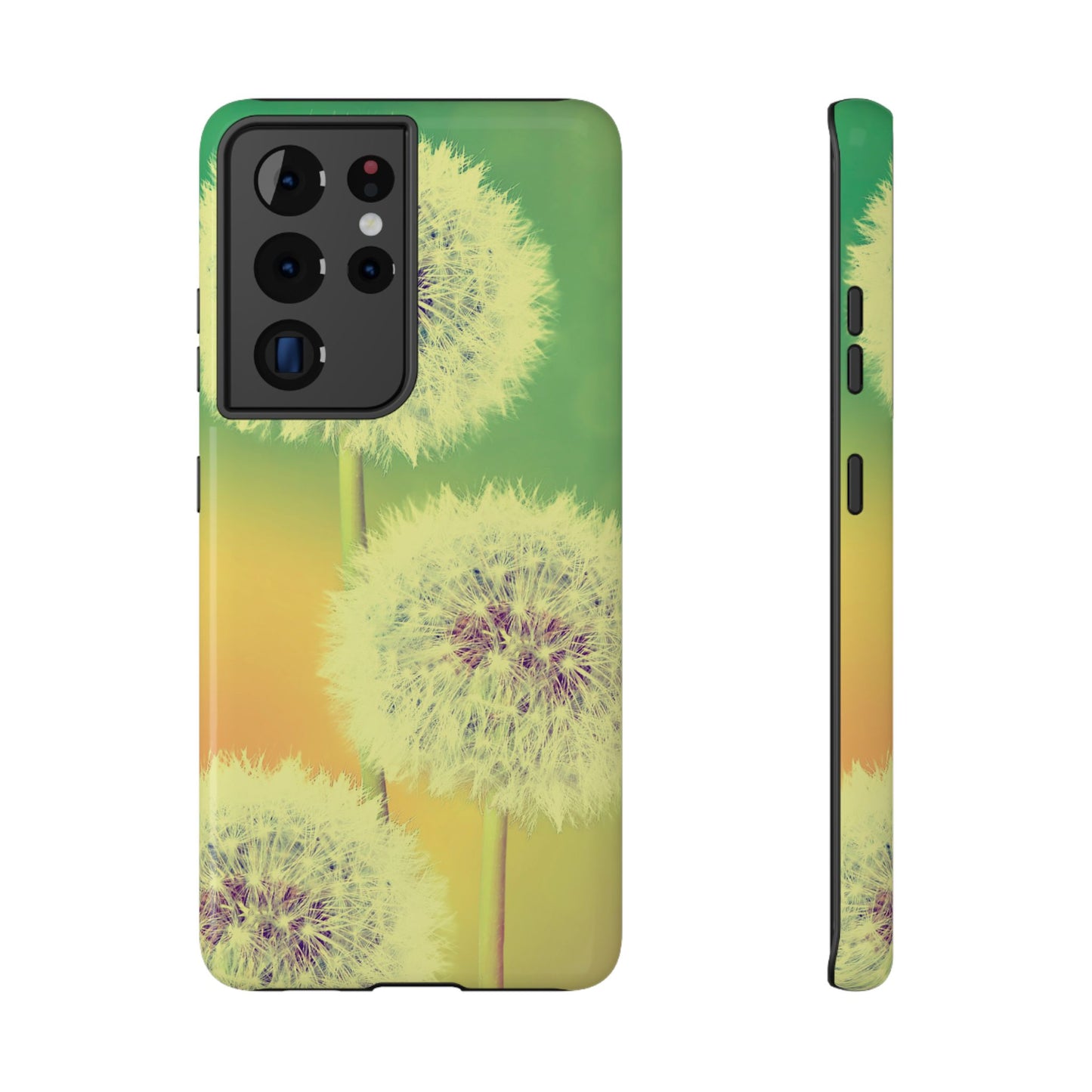 Impact-Resistant Phone Case - Whimsical Dandelion