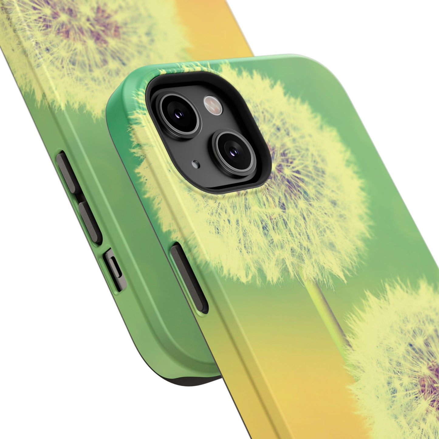 Impact-Resistant Phone Case - Whimsical Dandelion