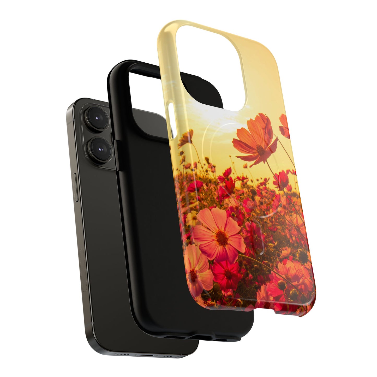 Tough Magnetic Phone Case – Vibrant Floral  and Stylish Protection for Nature Lovers