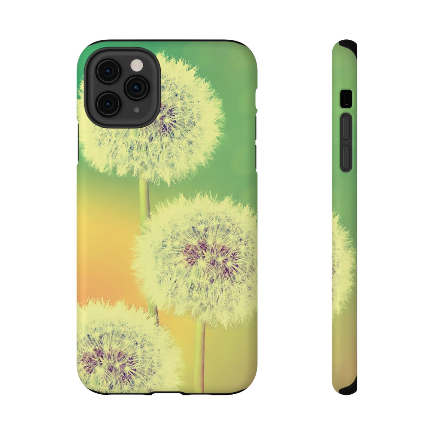 Impact-Resistant Phone Case - Whimsical Dandelion