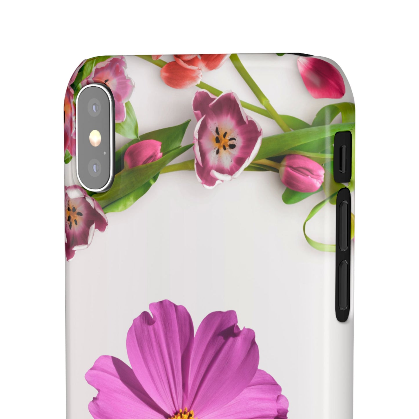 Snap Case- Elegant Flower Design