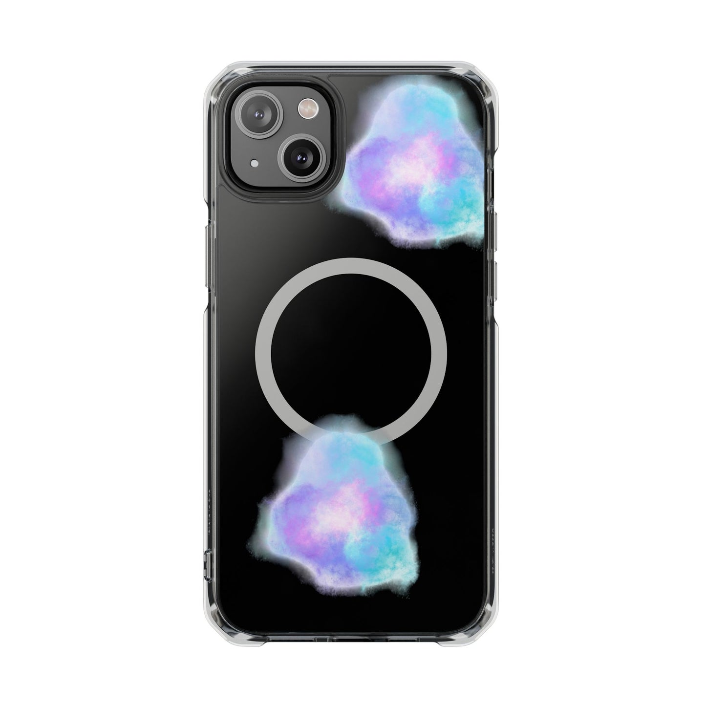 Magnetic Clear Impact Case - Star Dust