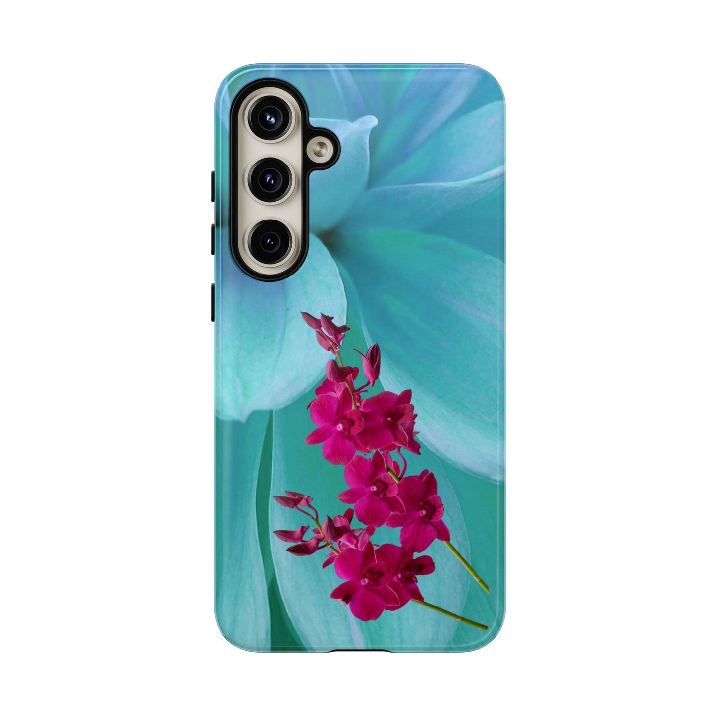 Tough Phone Case - Elegant Orchid Design