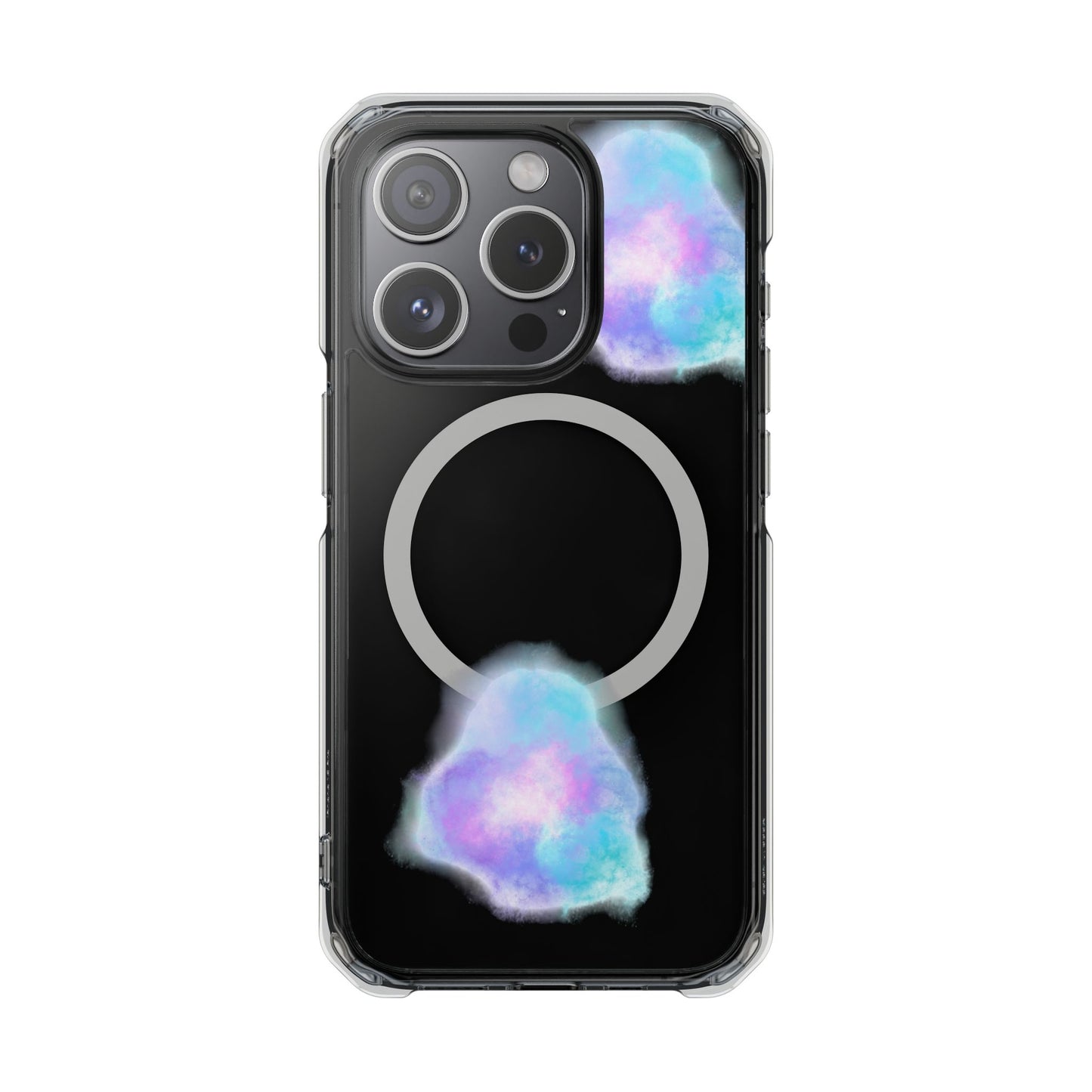 Magnetic Clear Impact Case - Star Dust