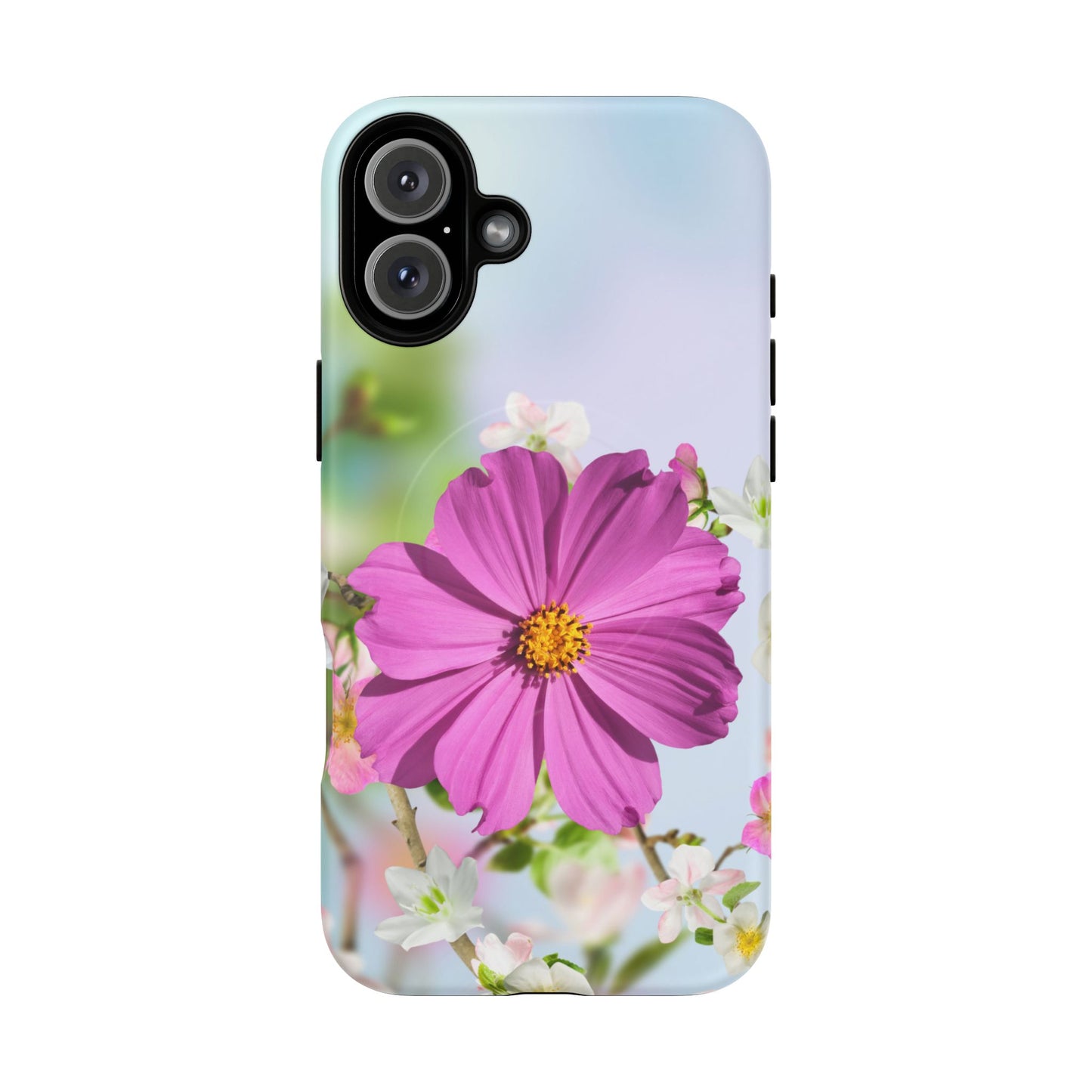 Tough Magnetic Phone Case - Vibrant Flower Design for Nature Lovers