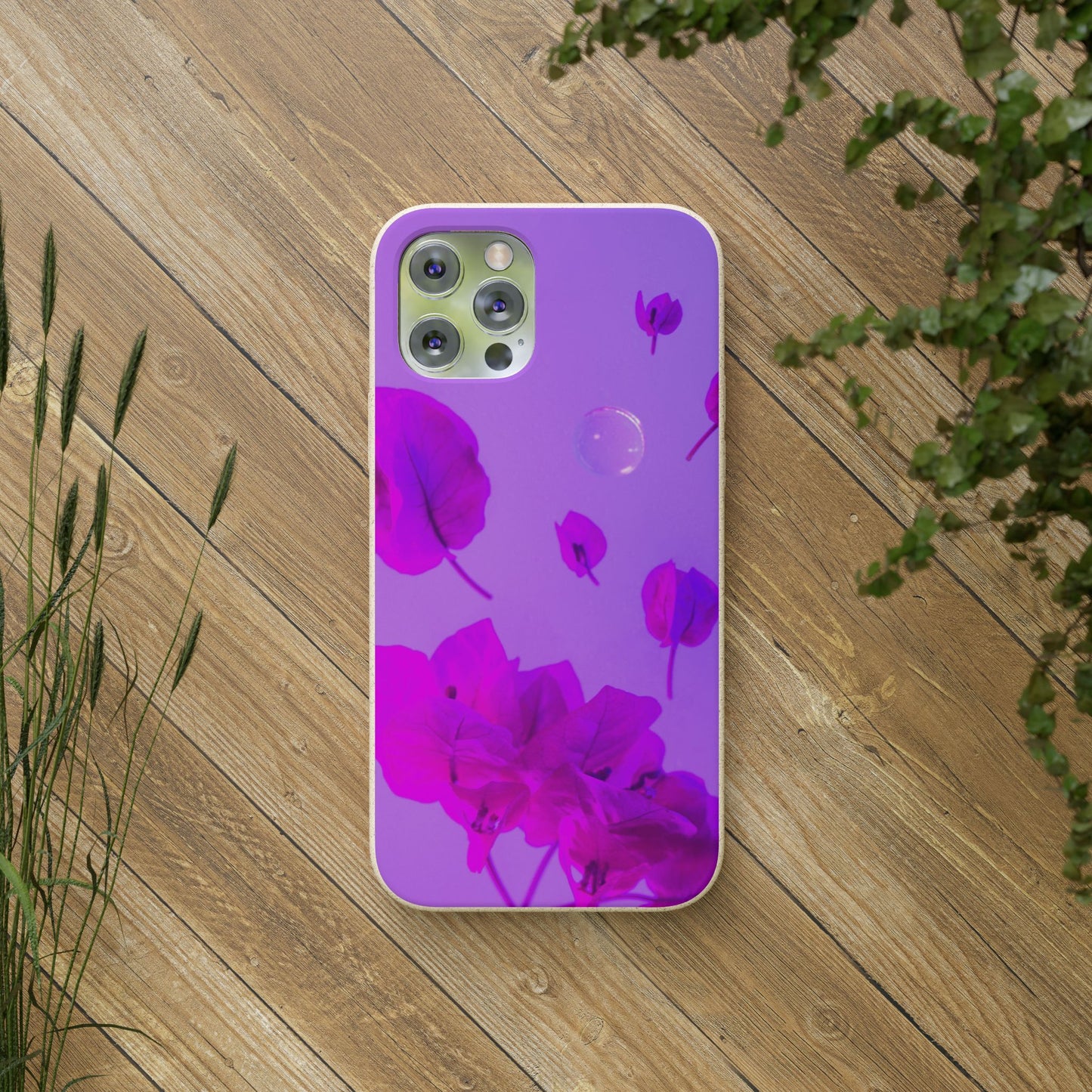 Biodegradable Cases- Floral Design