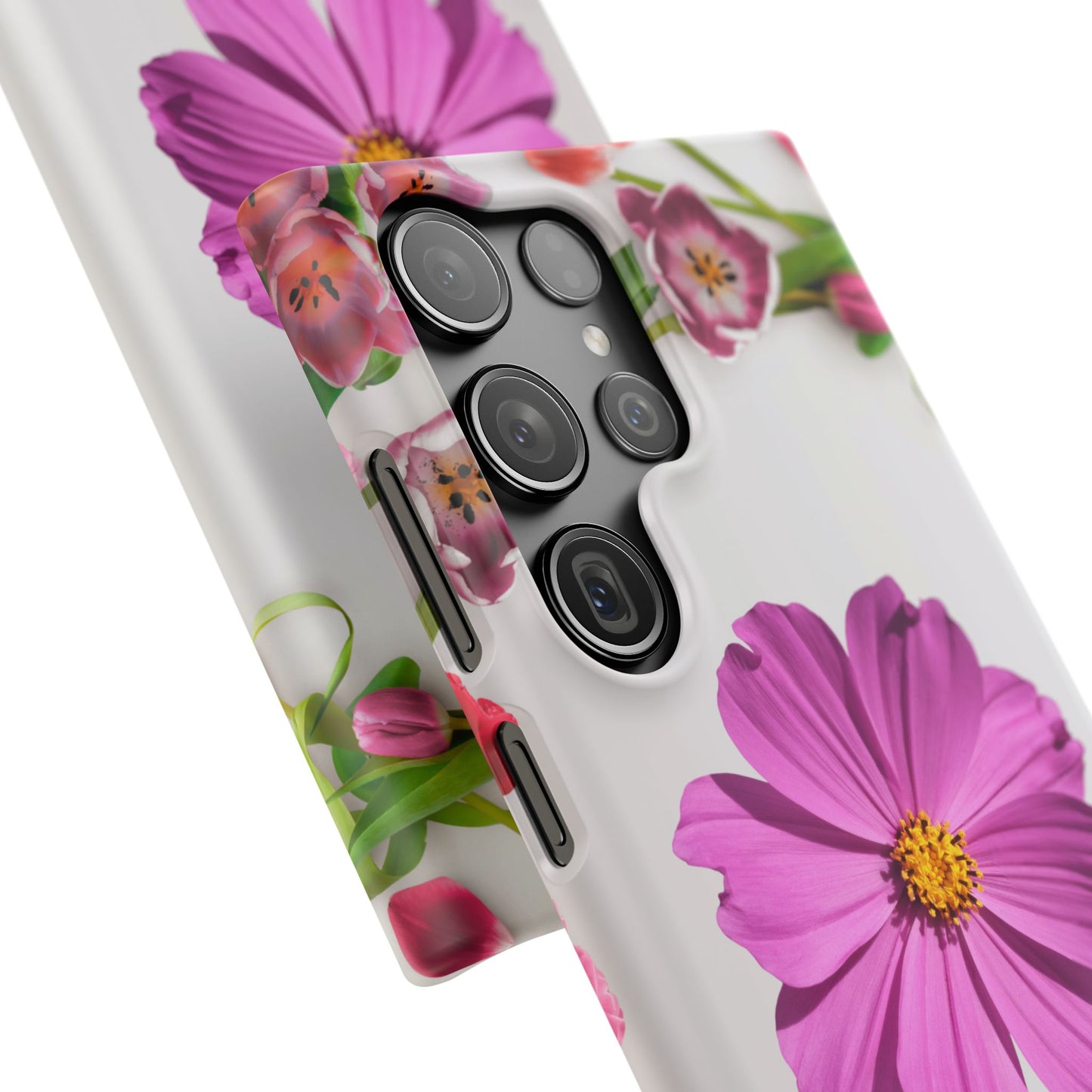 Snap Case- Elegant Flower Design