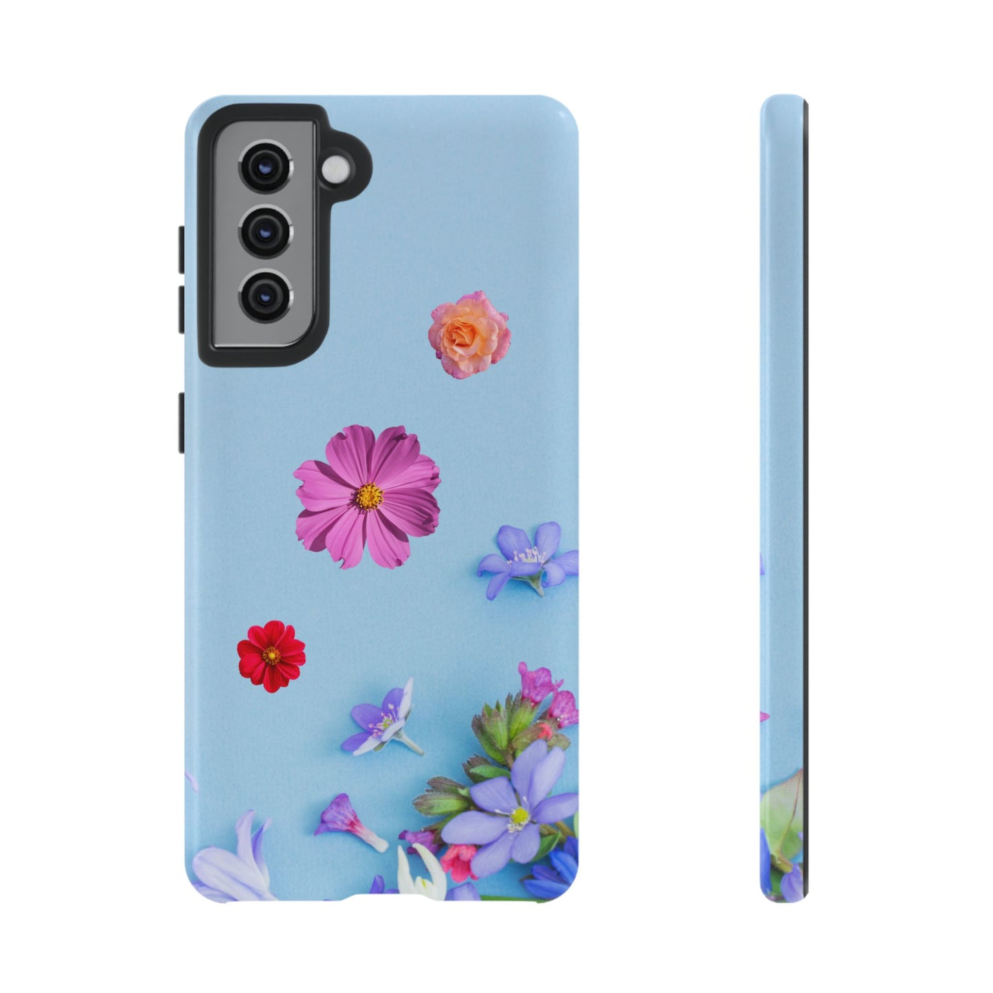 Tough Phone Case - Colorful Flower Design for Spring & Summer