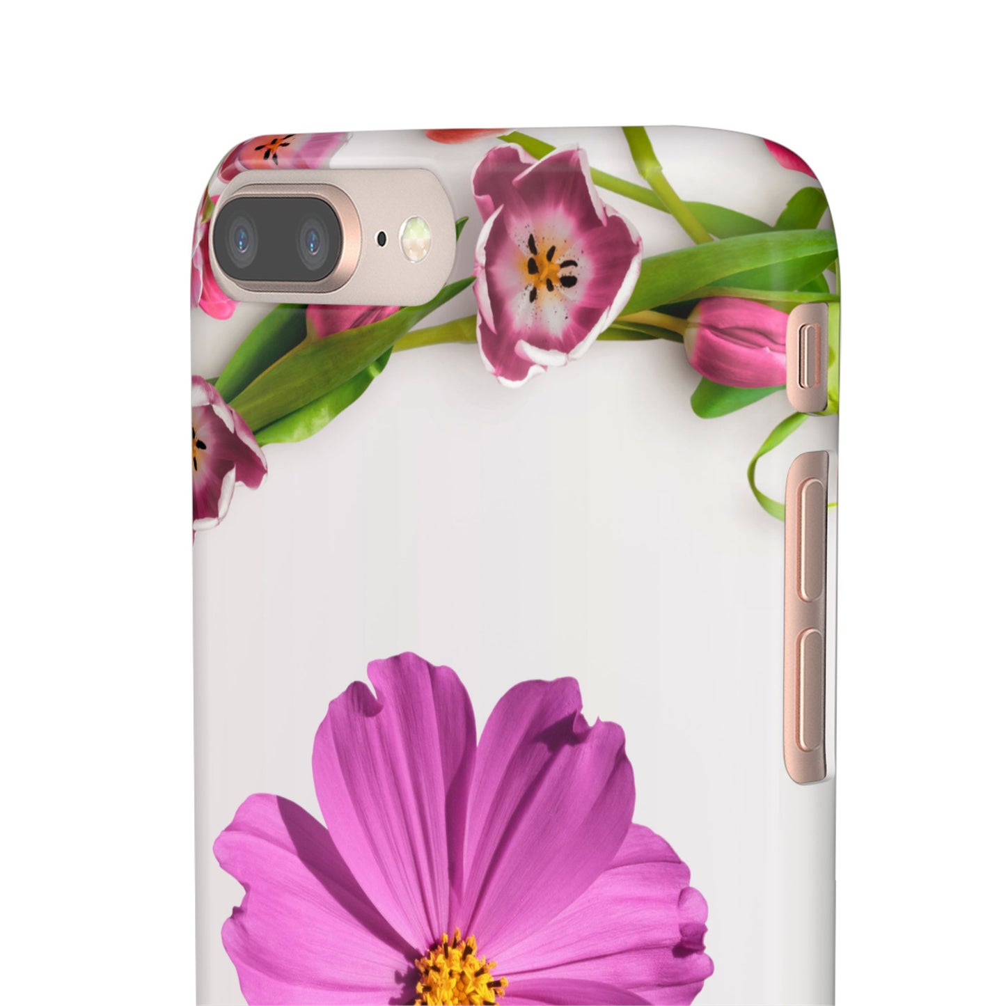 Snap Case- Elegant Flower Design