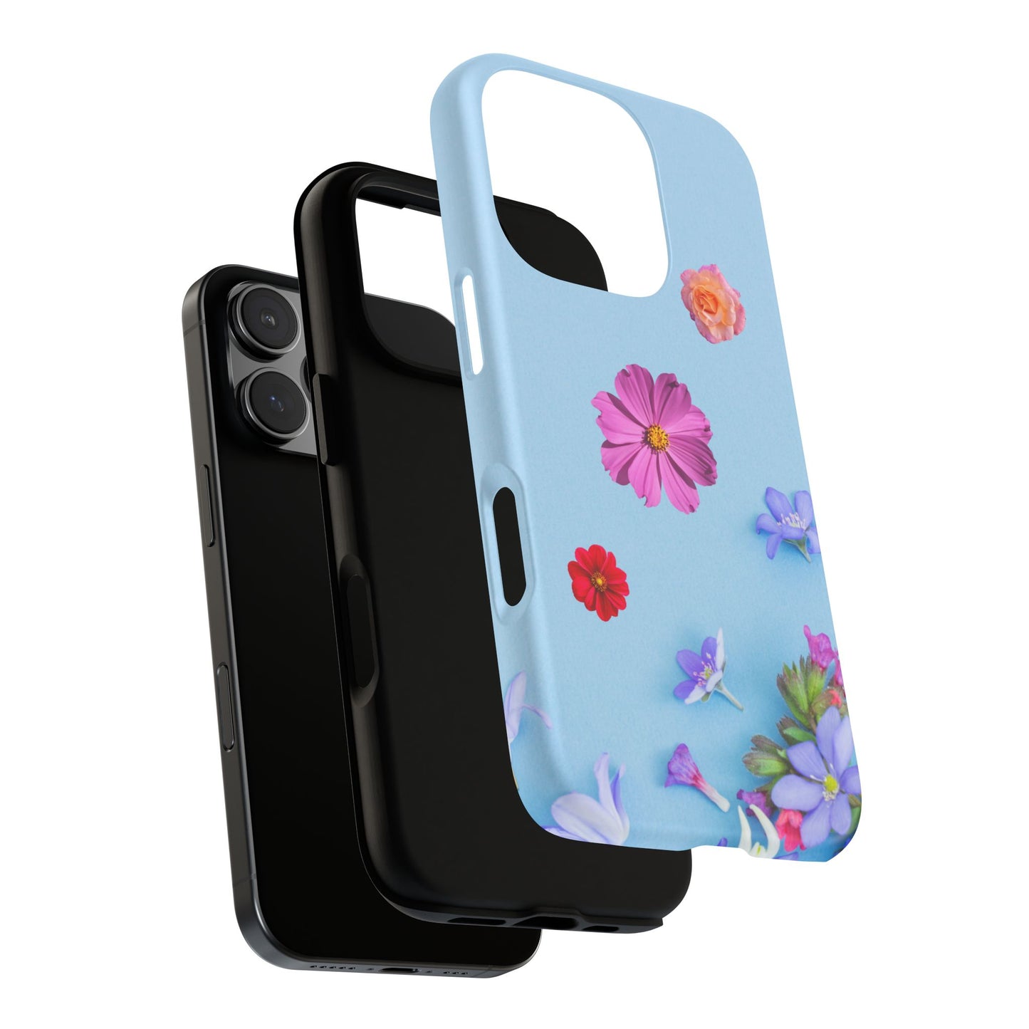 Tough Phone Case - Colorful Flower Design for Spring & Summer