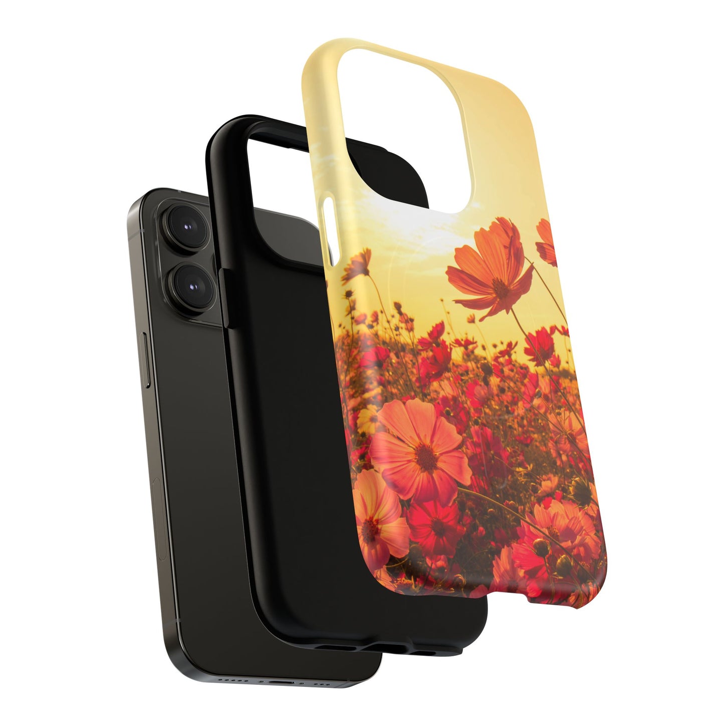 Tough Magnetic Phone Case – Vibrant Floral  and Stylish Protection for Nature Lovers