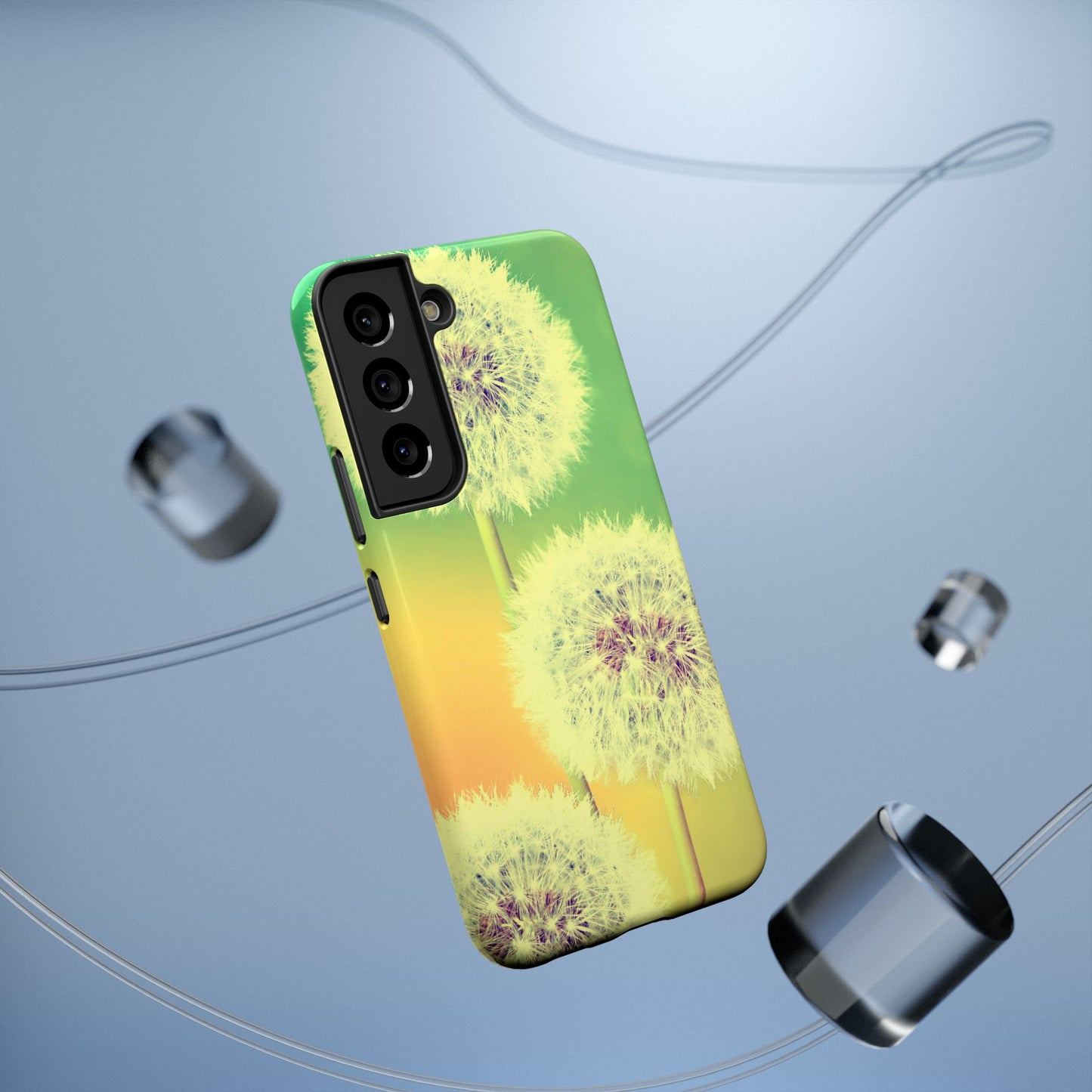 Impact-Resistant Phone Case - Whimsical Dandelion