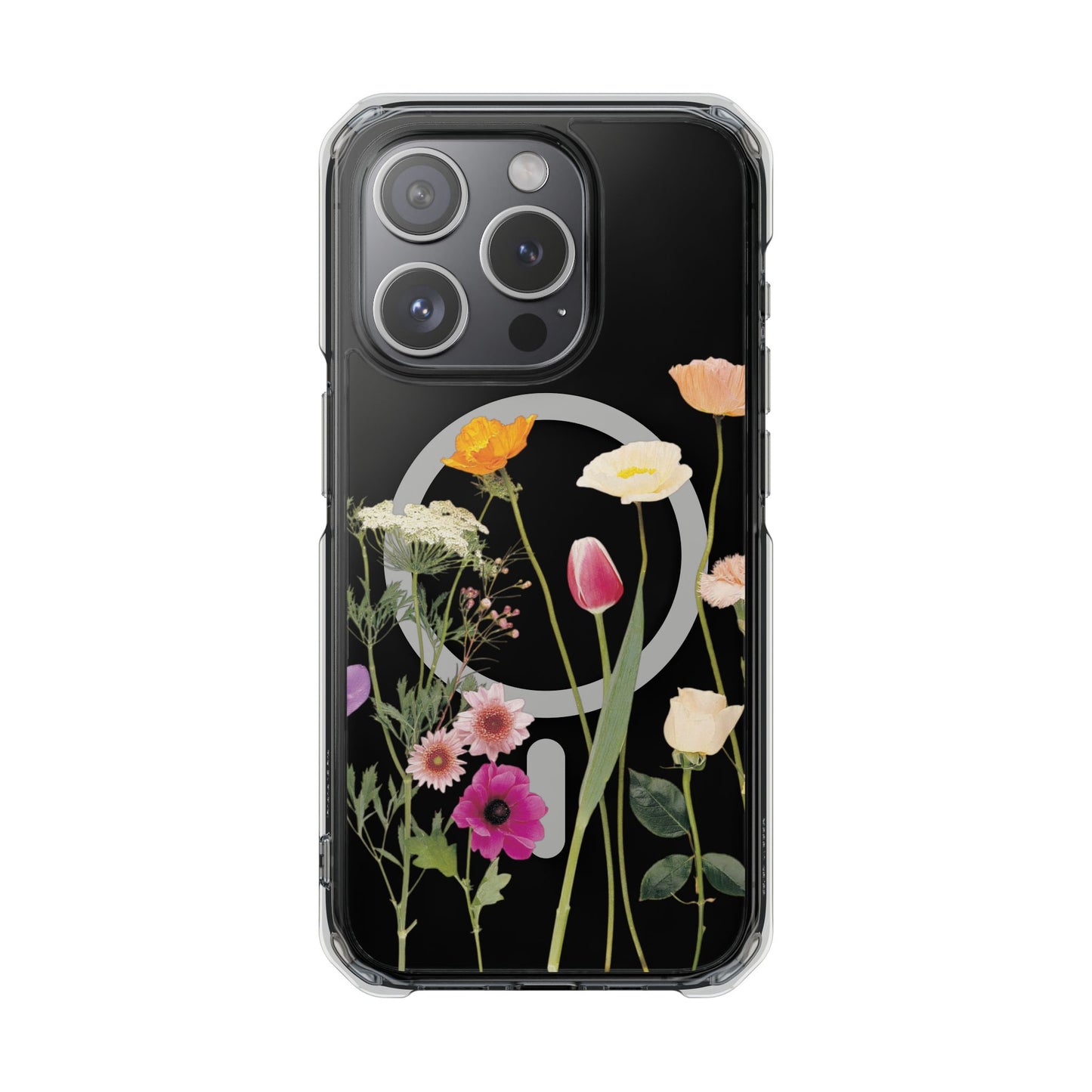 Magnetic Clear iPhone Case - Impact Protection for Nature Lovers