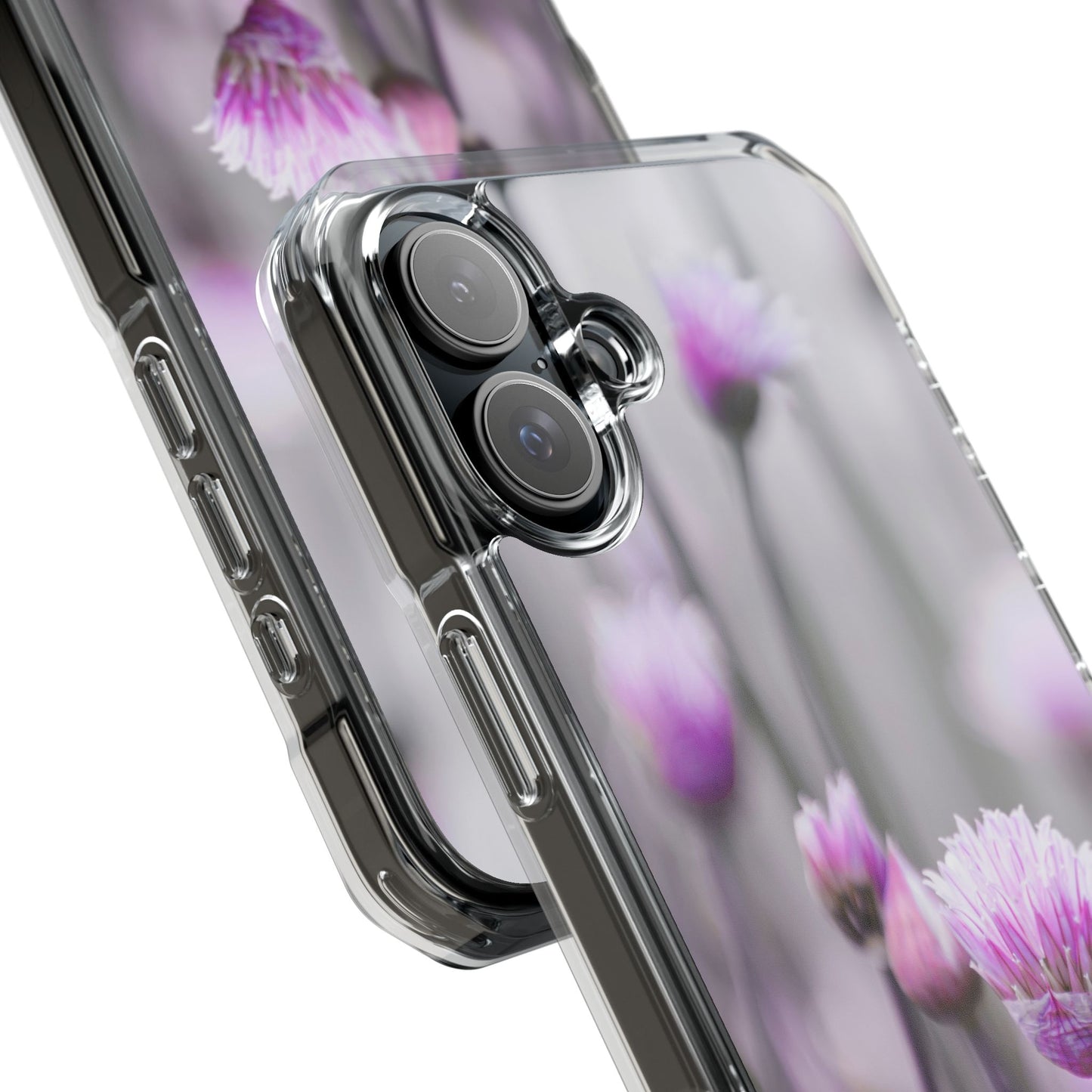 Magnetic Clear Impact Case - Protective Phone Case with Nature Design