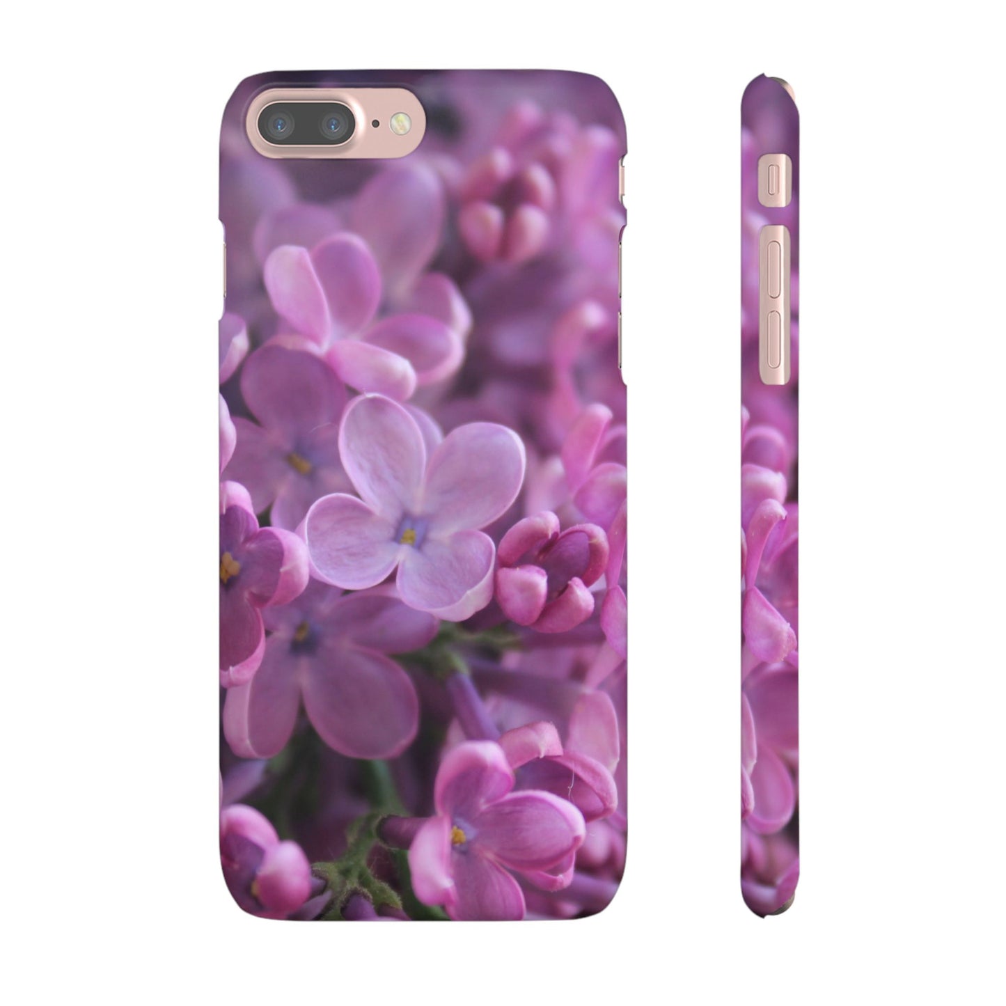 Snap Cases – Vibrant Purple Blossom Design for a Personalized Touch