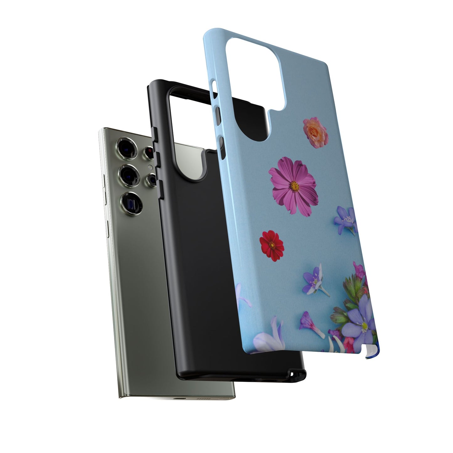 Tough Phone Case - Colorful Flower Design for Spring & Summer