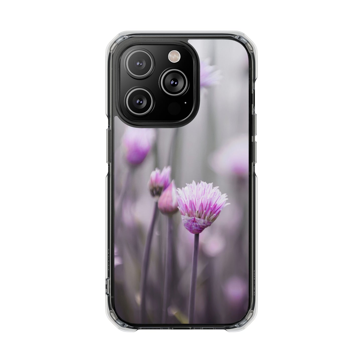 Magnetic Clear Impact Case - Protective Phone Case with Nature Design