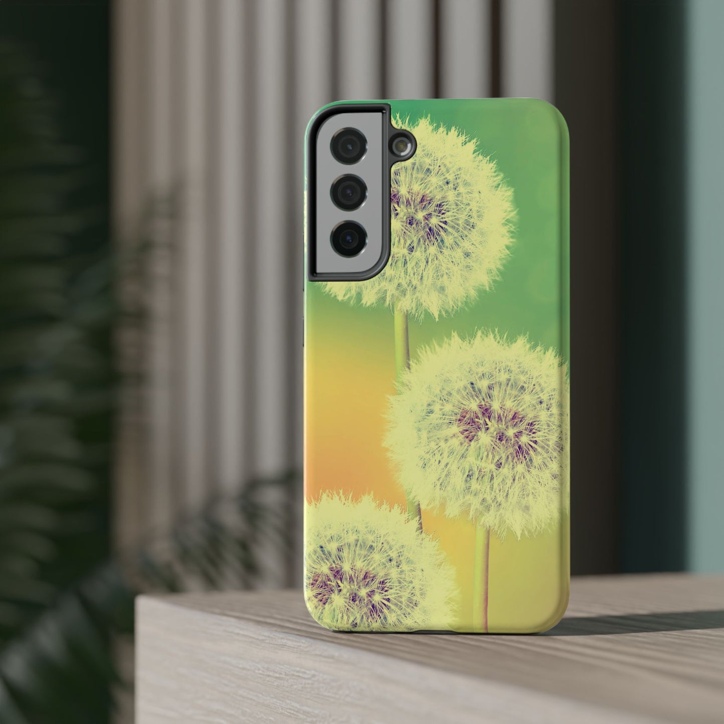 Impact-Resistant Phone Case - Whimsical Dandelion