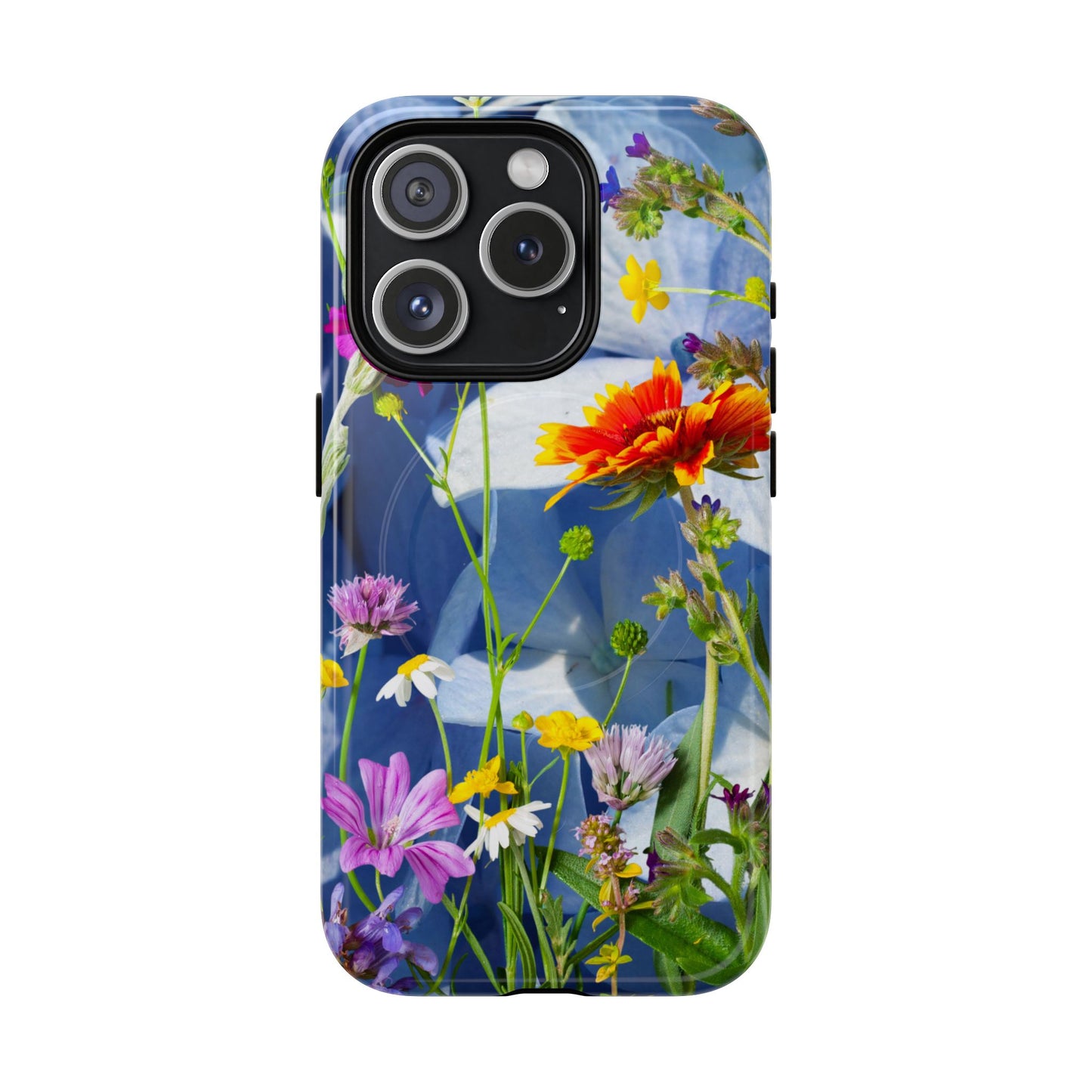 Tough Magnetic Phone Case - Flowers in the summer time