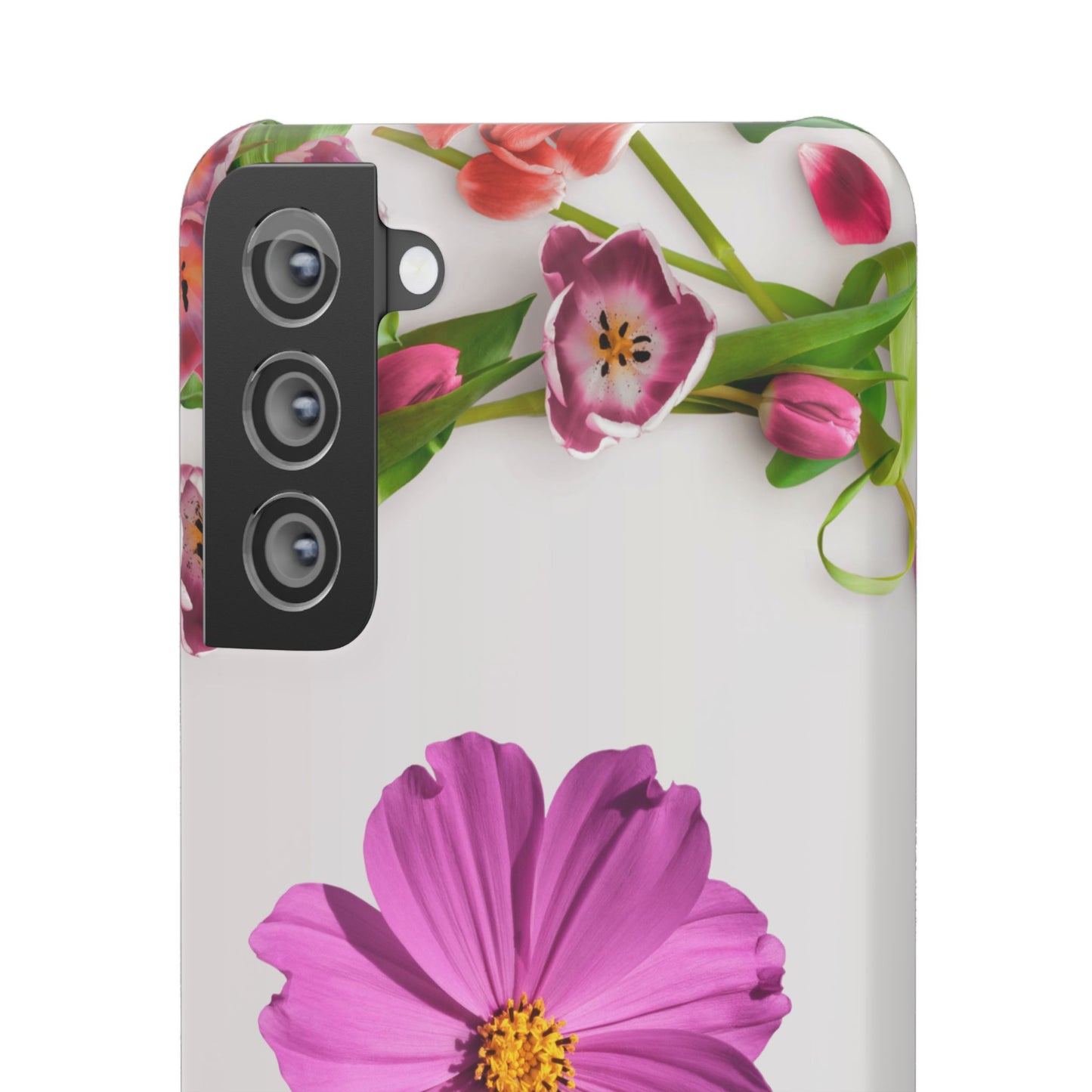 Snap Case- Elegant Flower Design