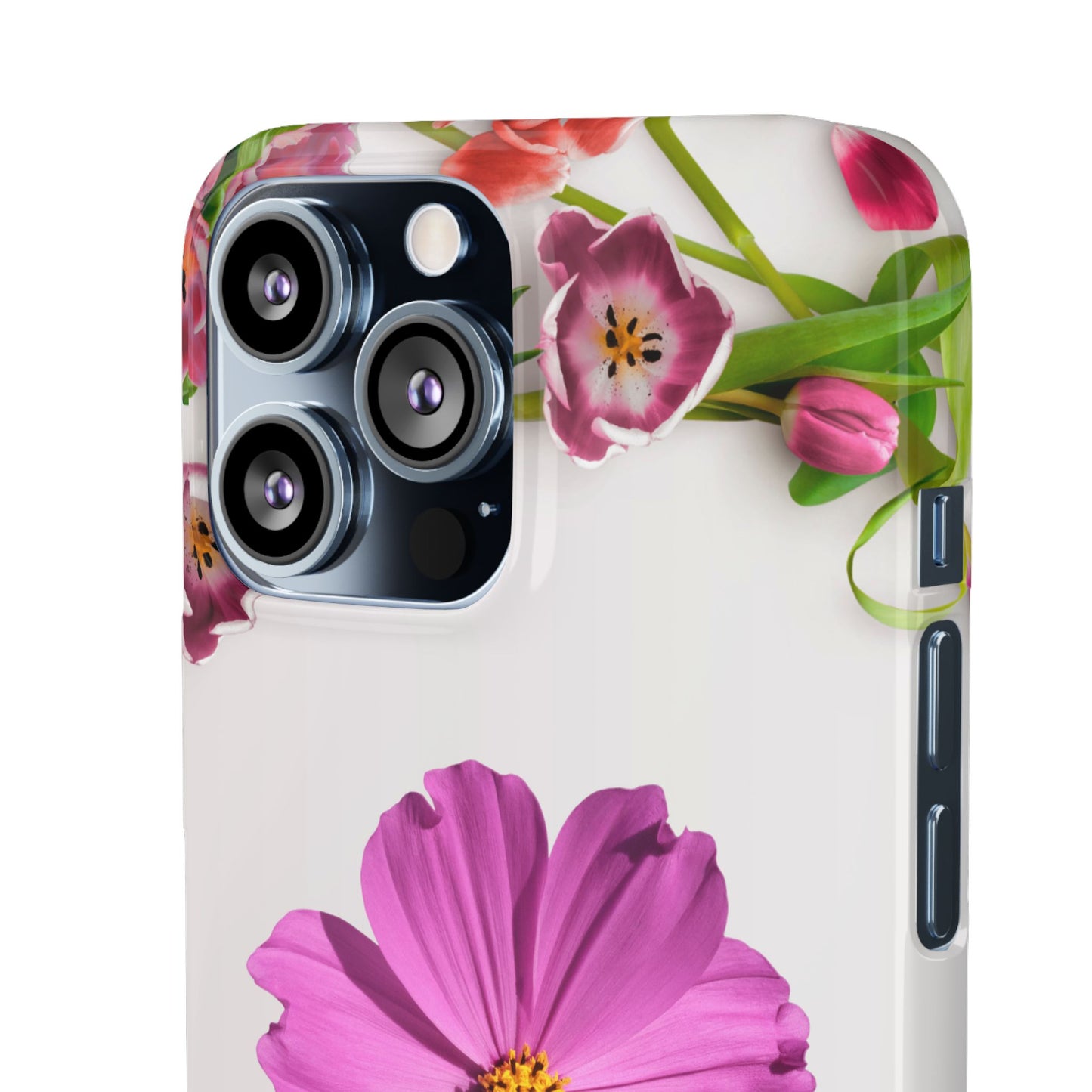 Snap Case- Elegant Flower Design