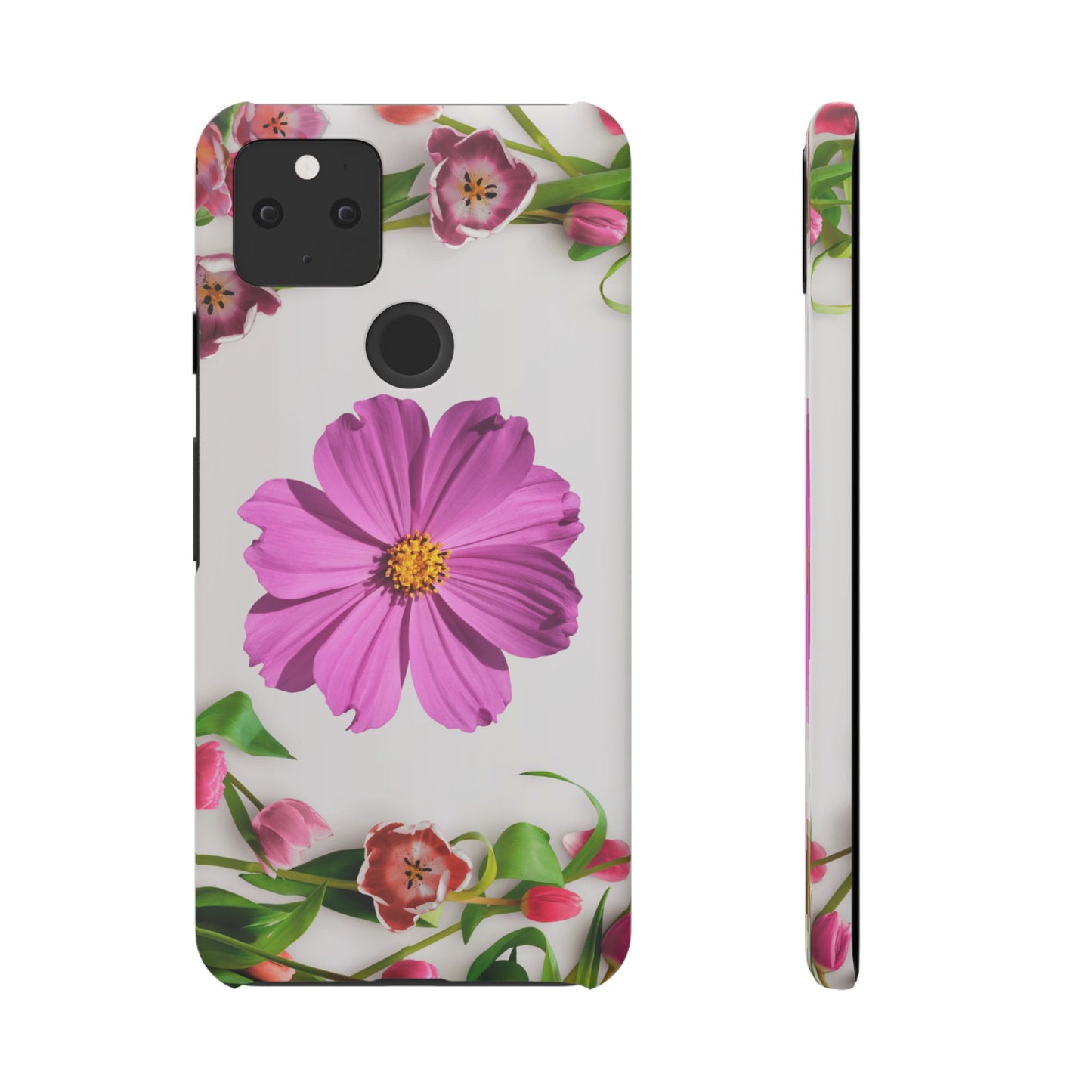 Snap Case- Elegant Flower Design