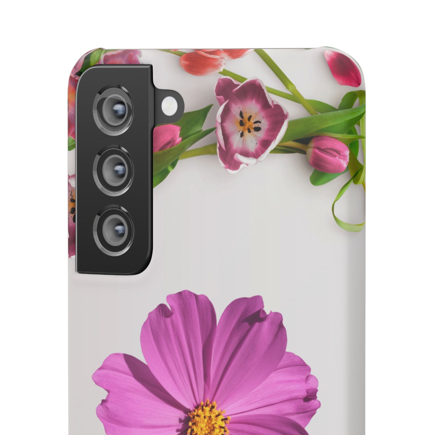 Snap Case- Elegant Flower Design