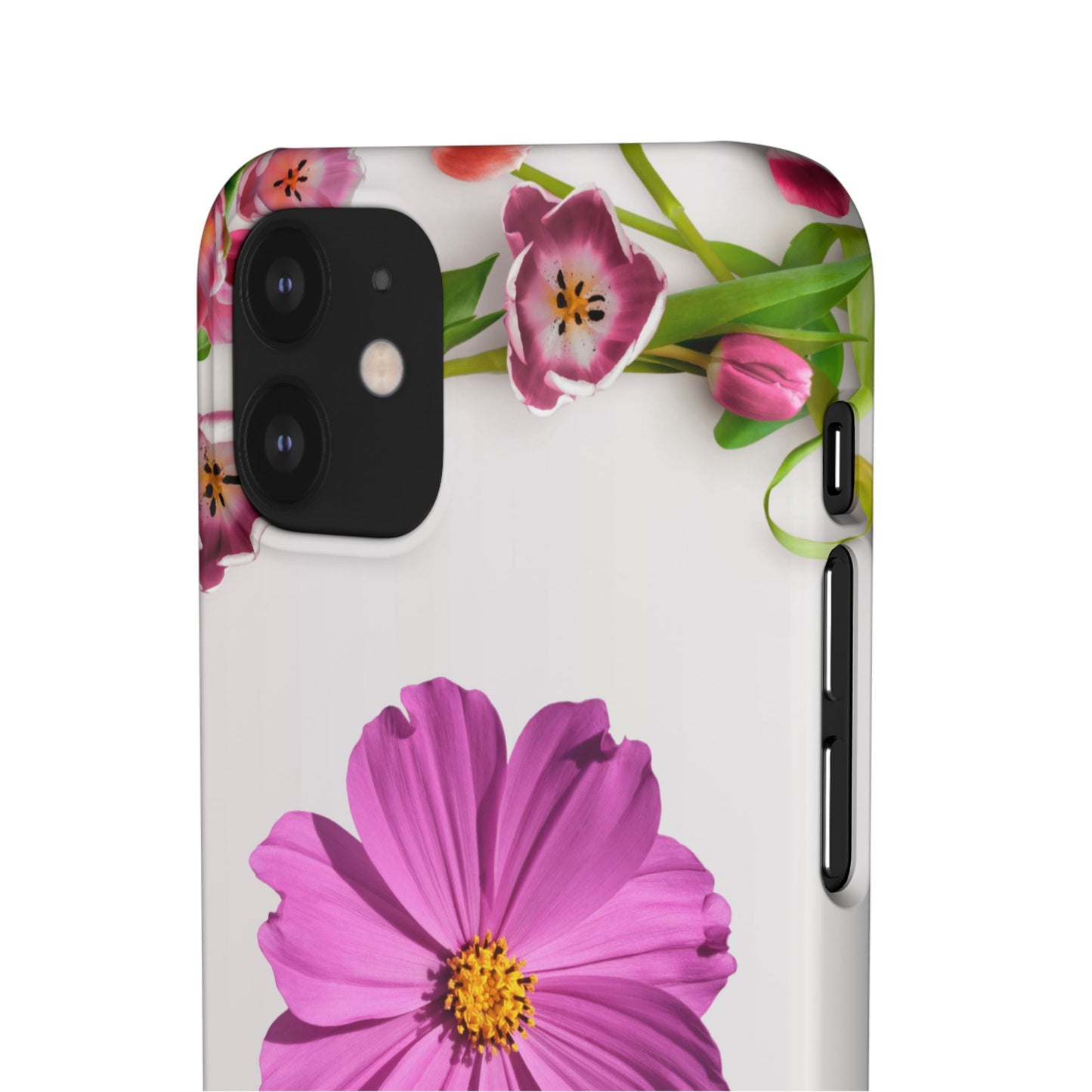 Snap Case- Elegant Flower Design