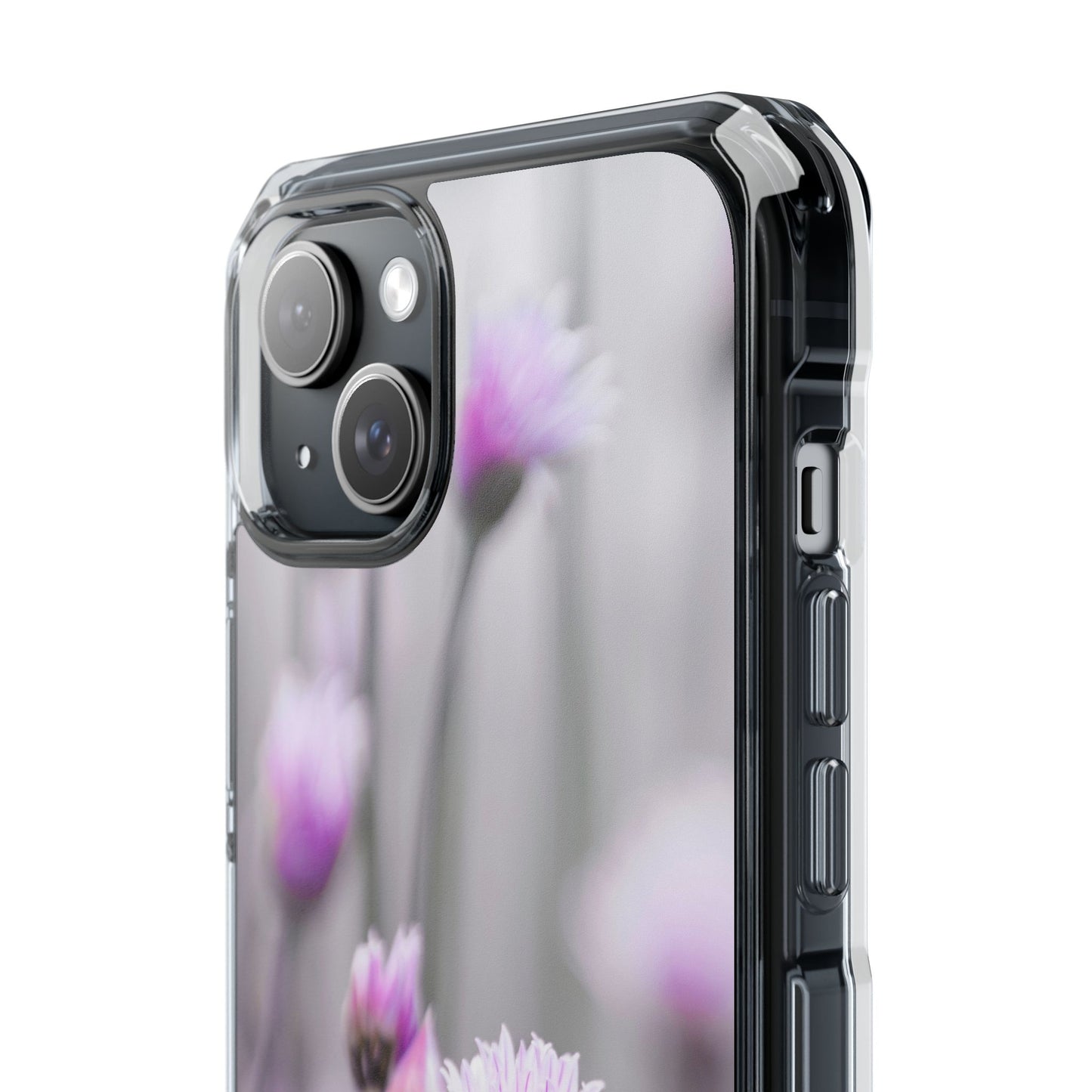 Magnetic Clear Impact Case - Protective Phone Case with Nature Design