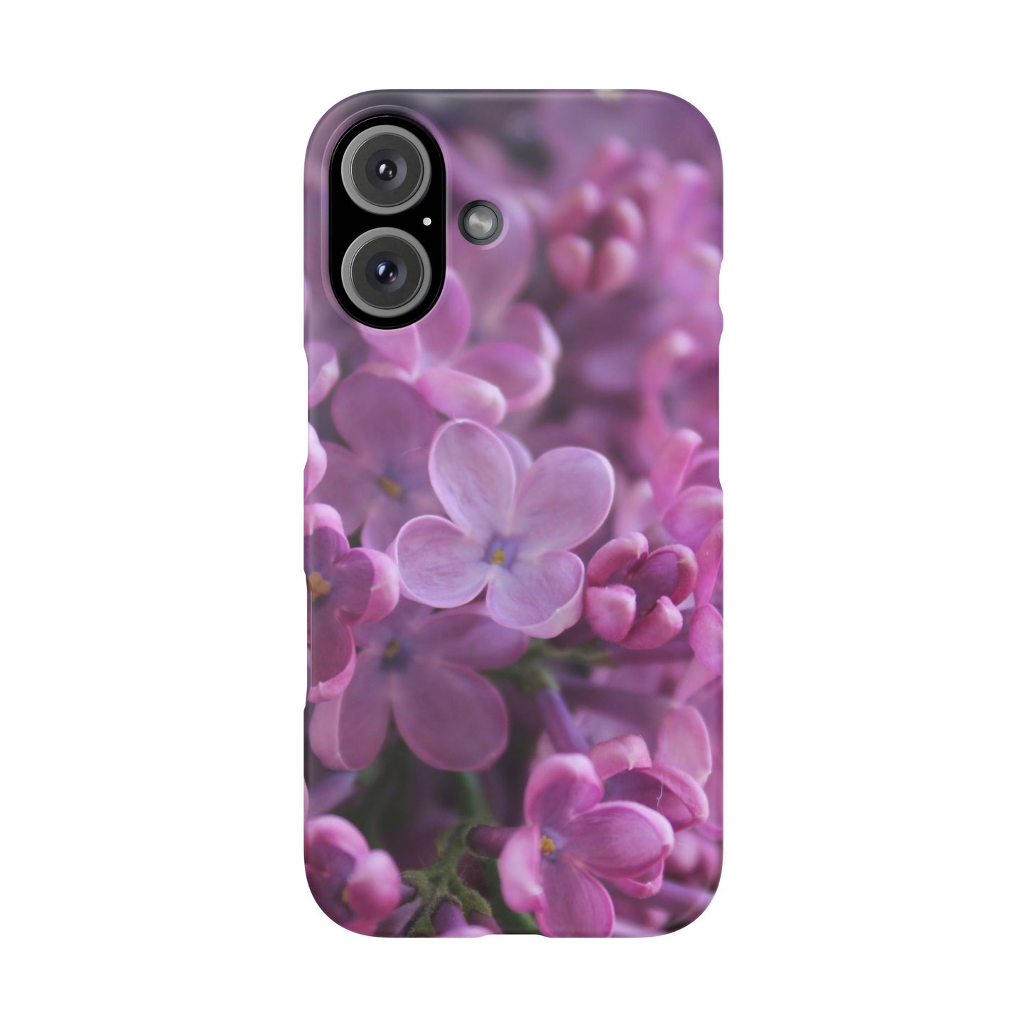 Snap Cases – Vibrant Purple Blossom Design for a Personalized Touch