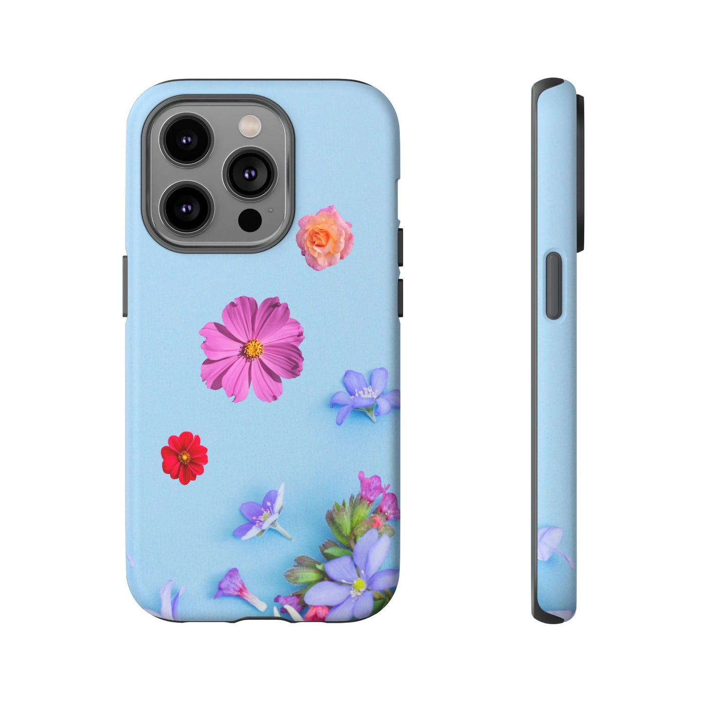 Tough Phone Case - Colorful Flower Design for Spring & Summer