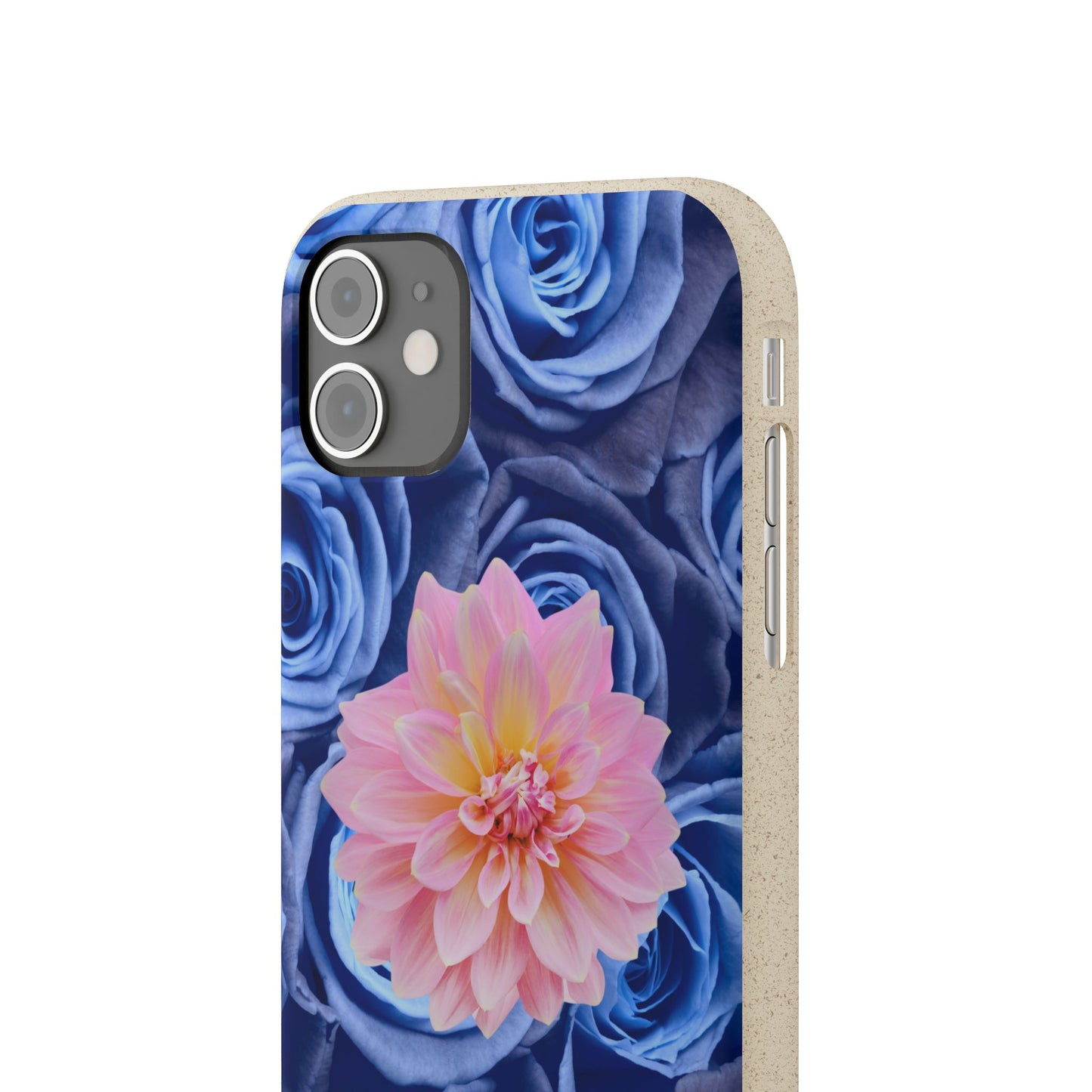 Biodegradable Cases- Blue Roses Design